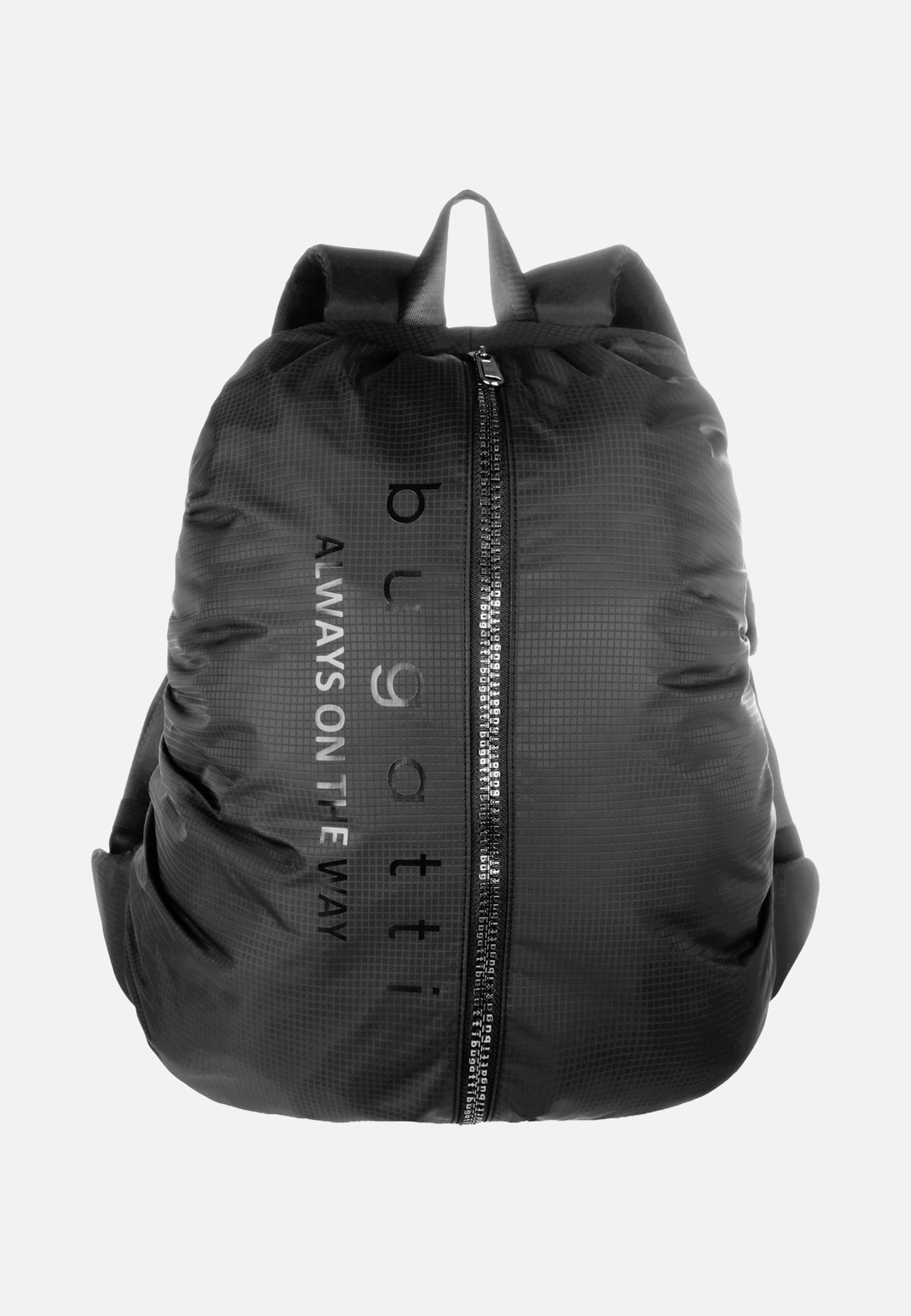 Bugatti Letter's  Backpack Black Rucksack