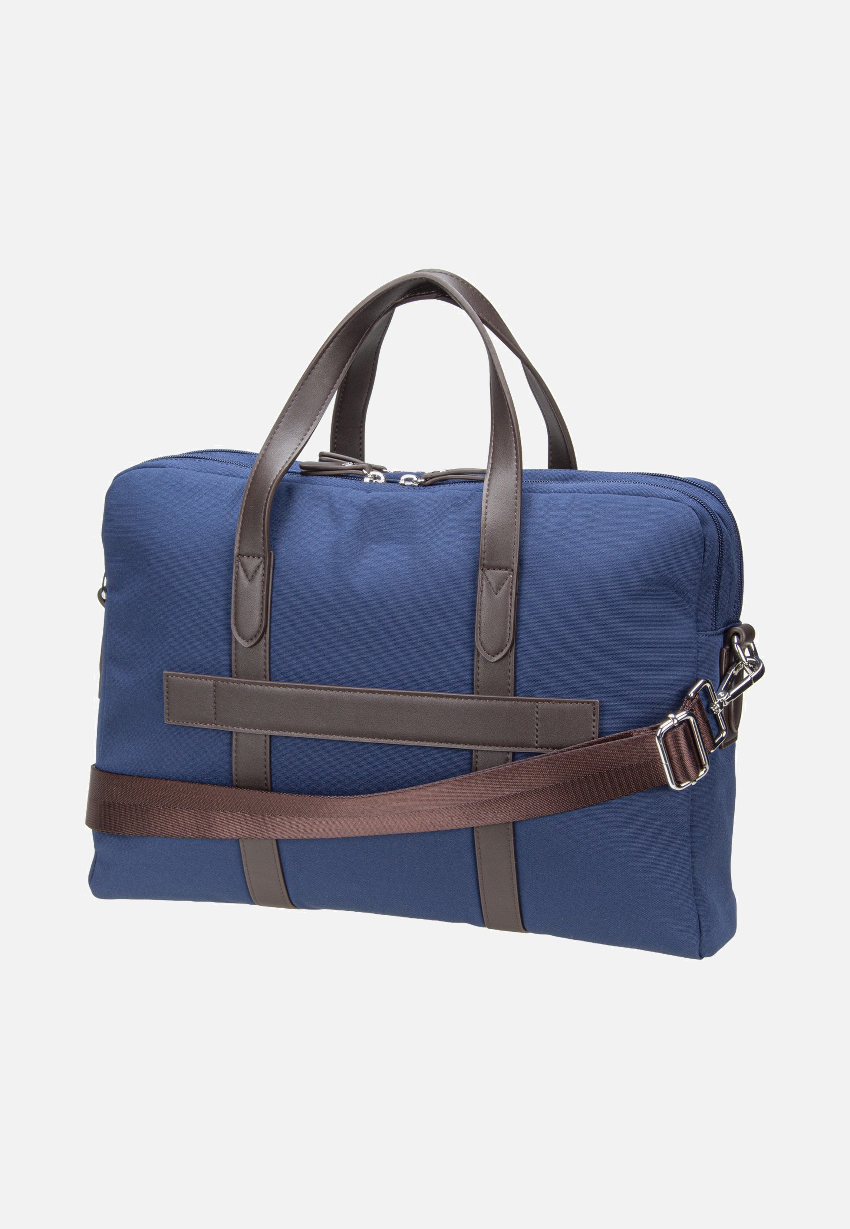 Bugatti Maro Business Bag L Navy Aktentasche