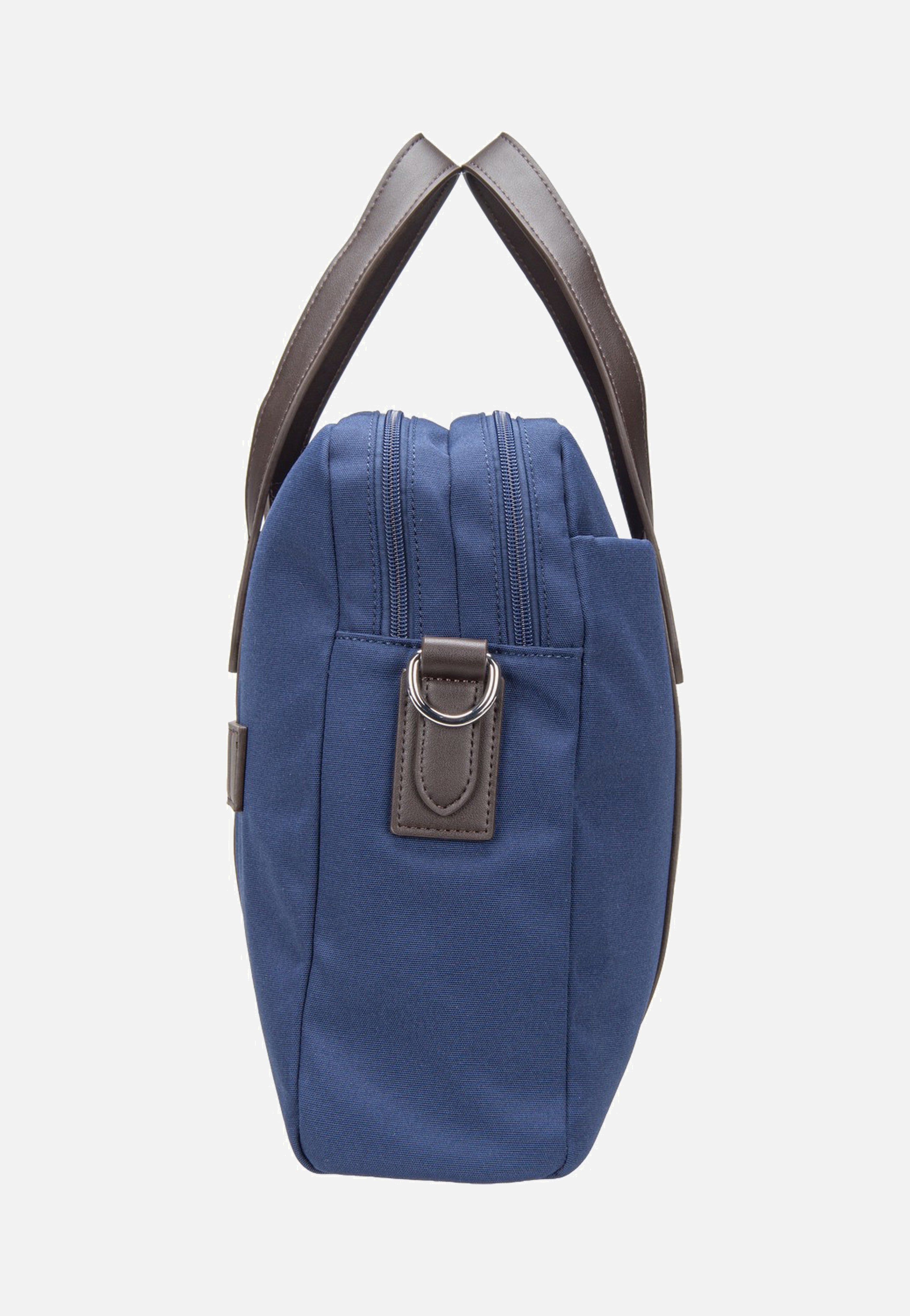 Bugatti Maro Business Bag L Navy Aktentasche