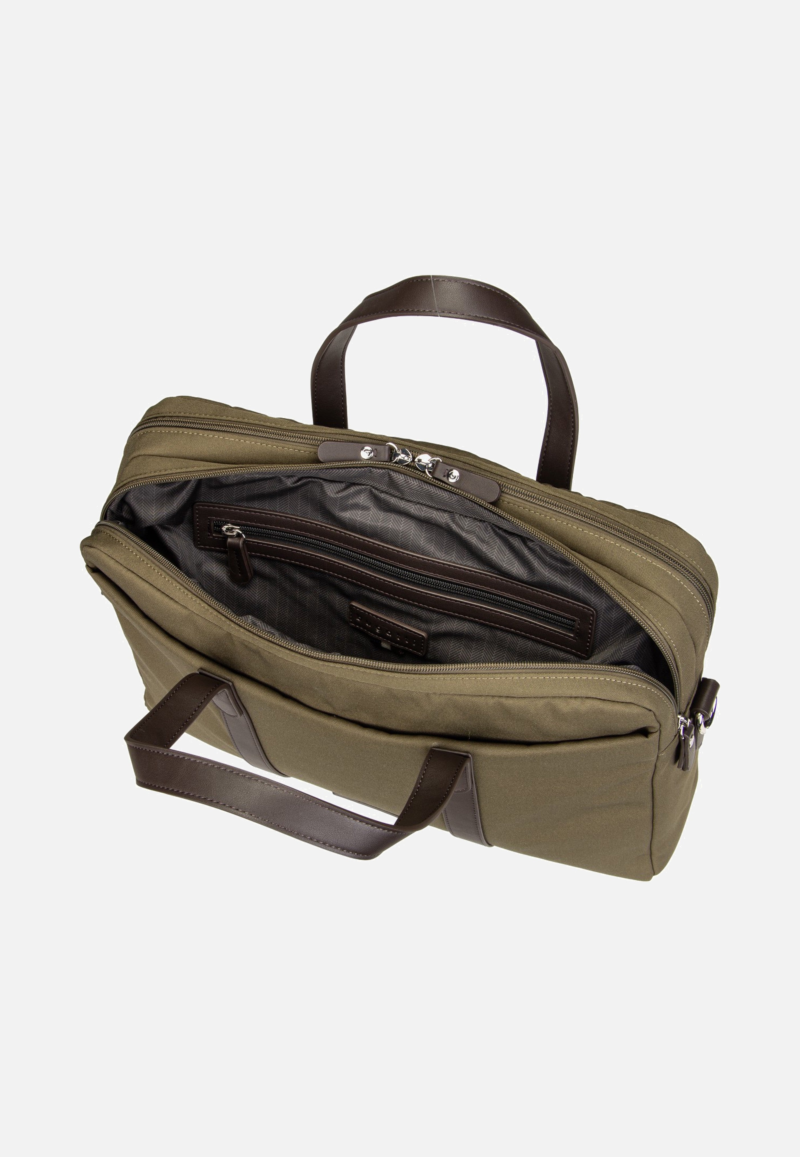 Bugatti Maro Business Bag L Olive Aktentasche