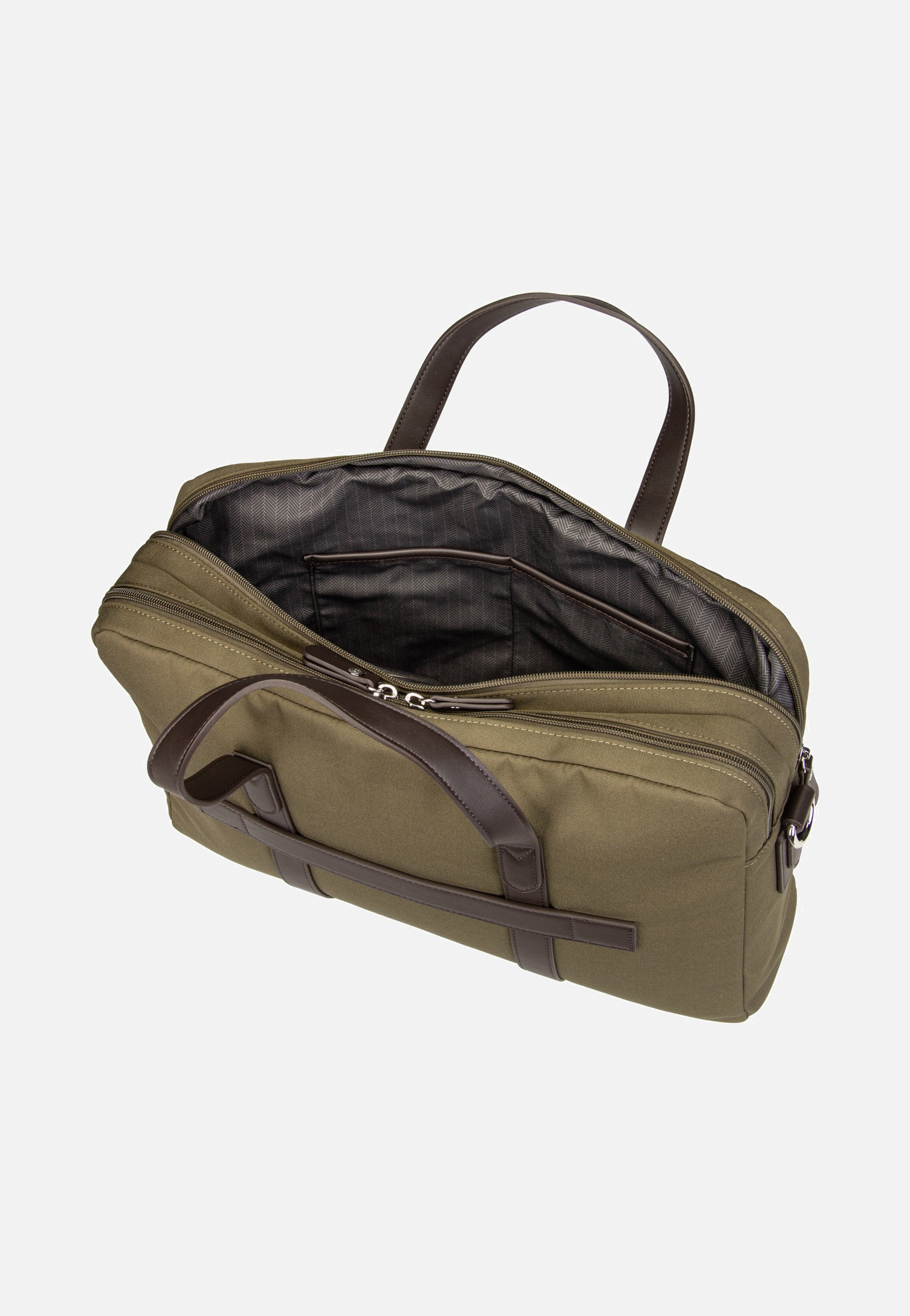 Bugatti Maro Business Bag L Olive Aktentasche