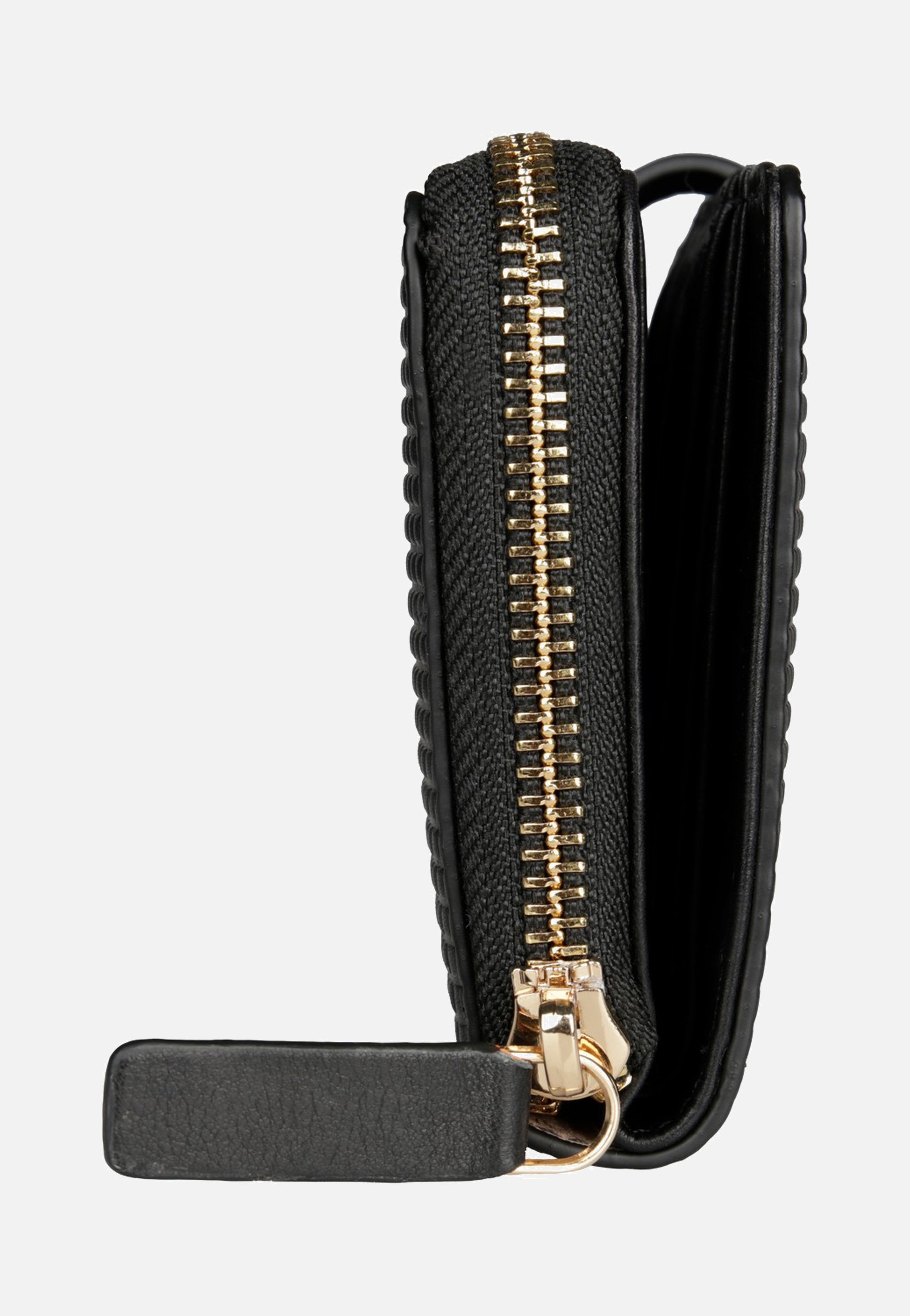 Bugatti Noemi Ladies Long Zip Wallet Black Portemonnaie