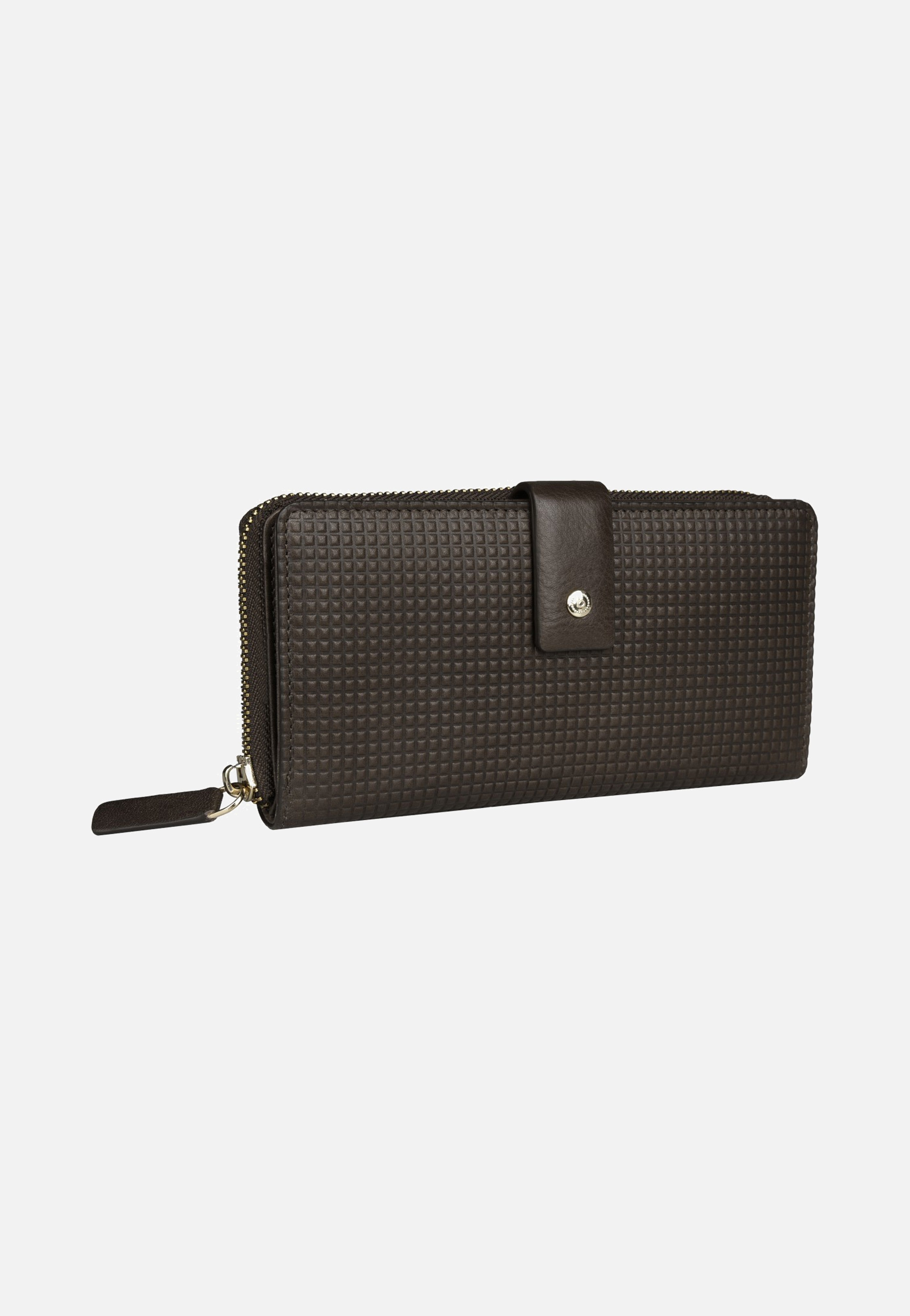 Bugatti Noemi Ladies Long Zip Wallet Brown Portemonnaie