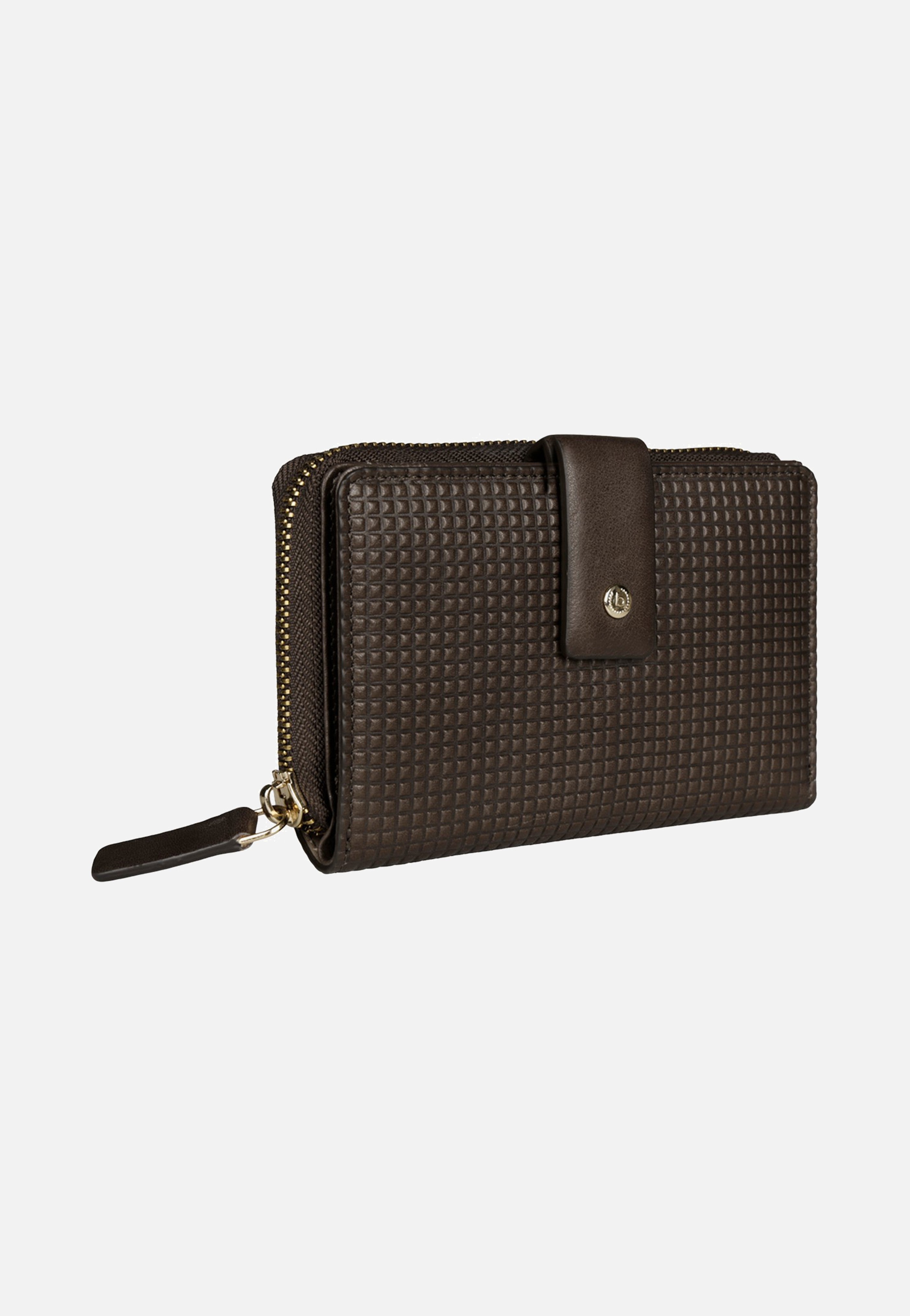 Bugatti Noemi Ladies Zip Wallet M Brown Portemonnaie