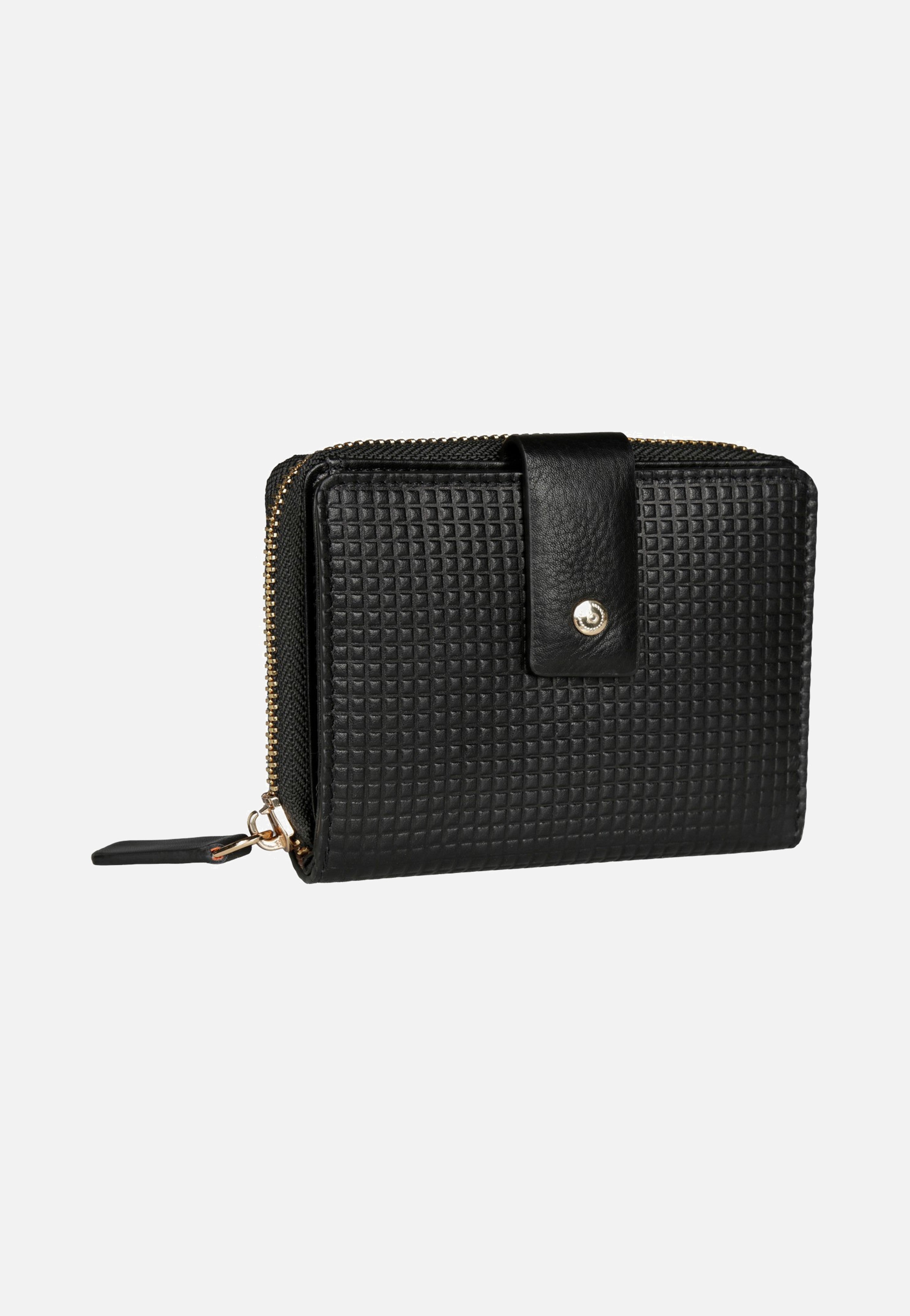Bugatti Noemi Ladies Zip Wallet S Black Portemonnaie