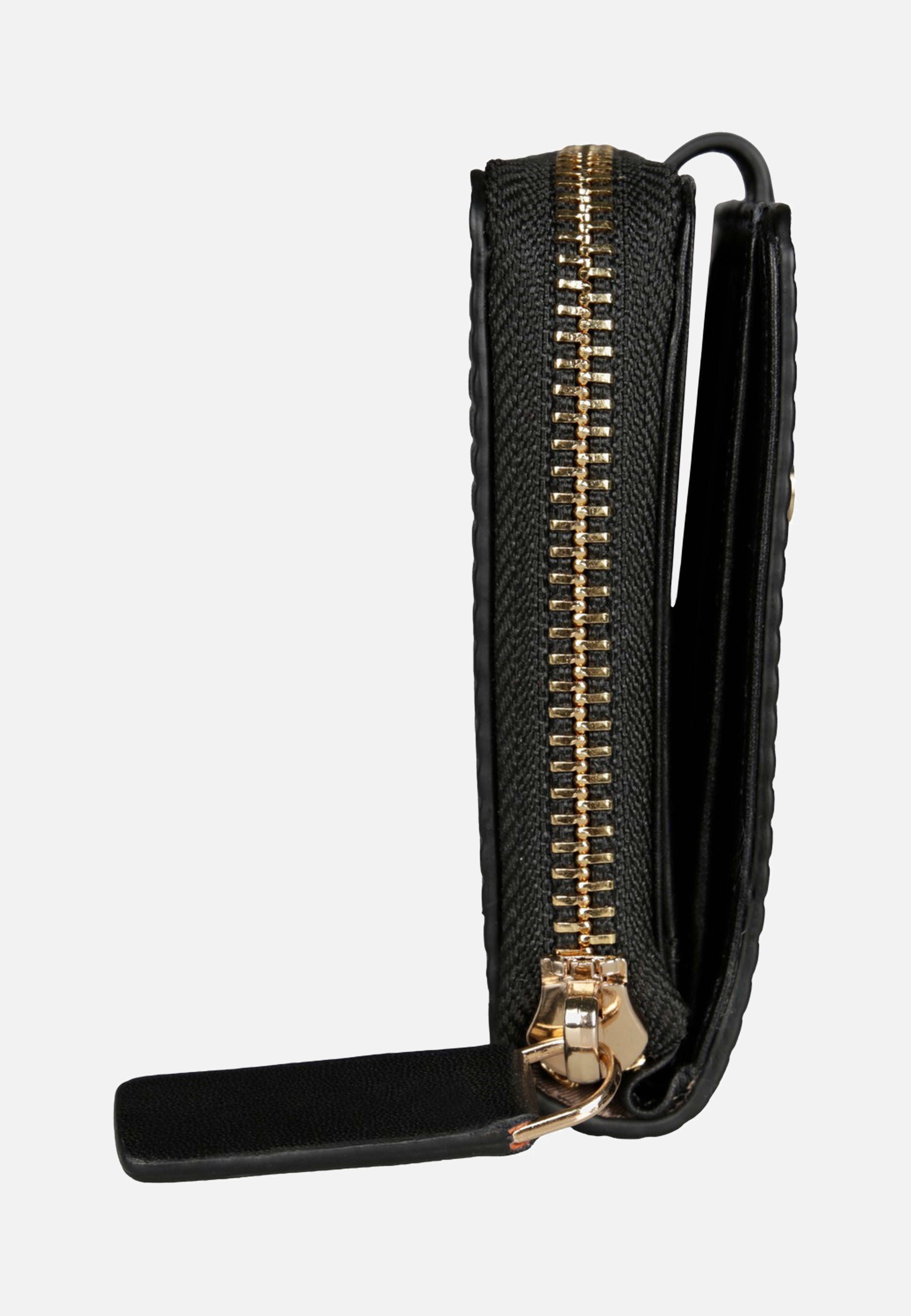 Bugatti Noemi Ladies Zip Wallet S Black Portemonnaie
