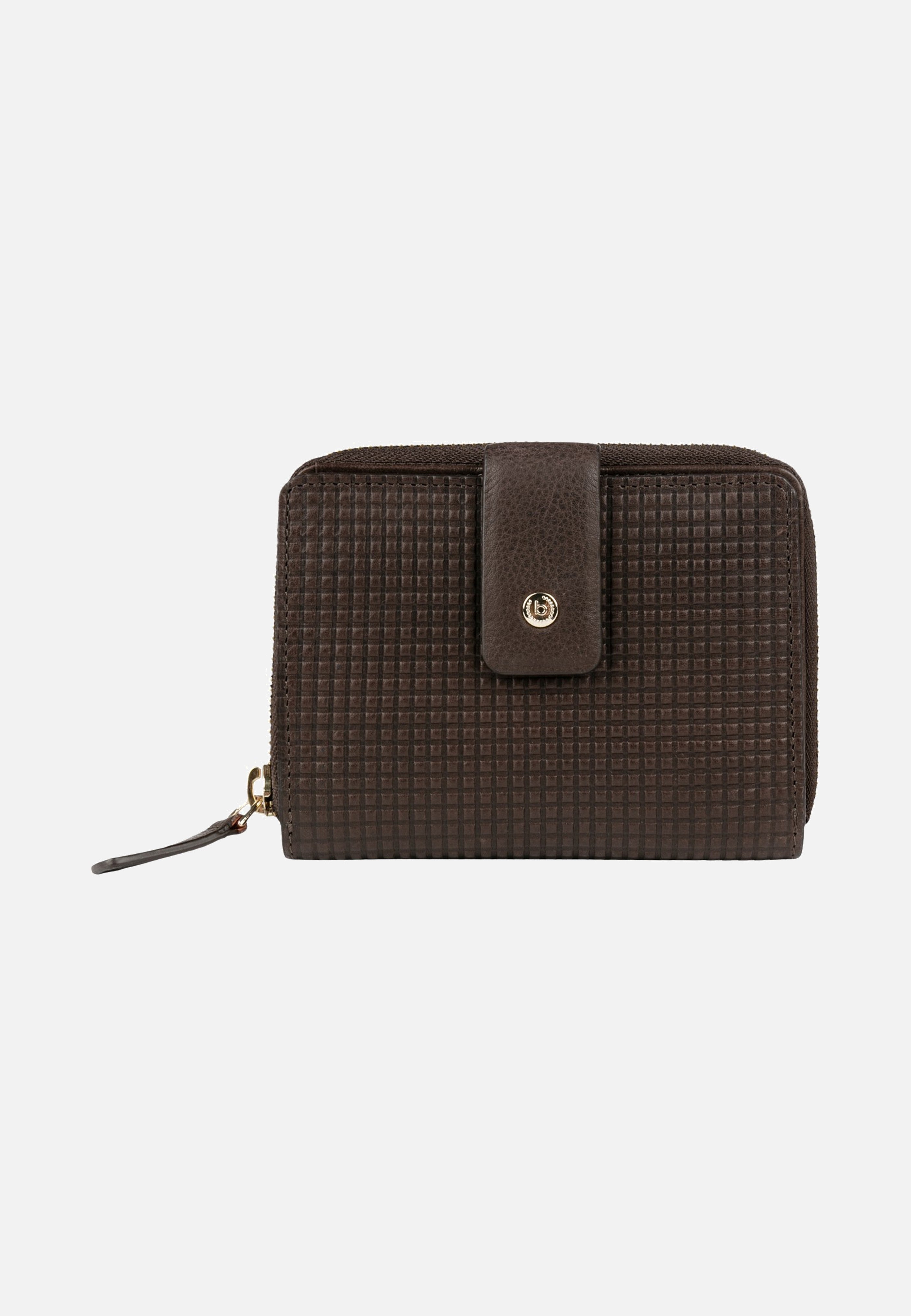 Bugatti Noemi Ladies Zip Wallet S Brown Portemonnaie