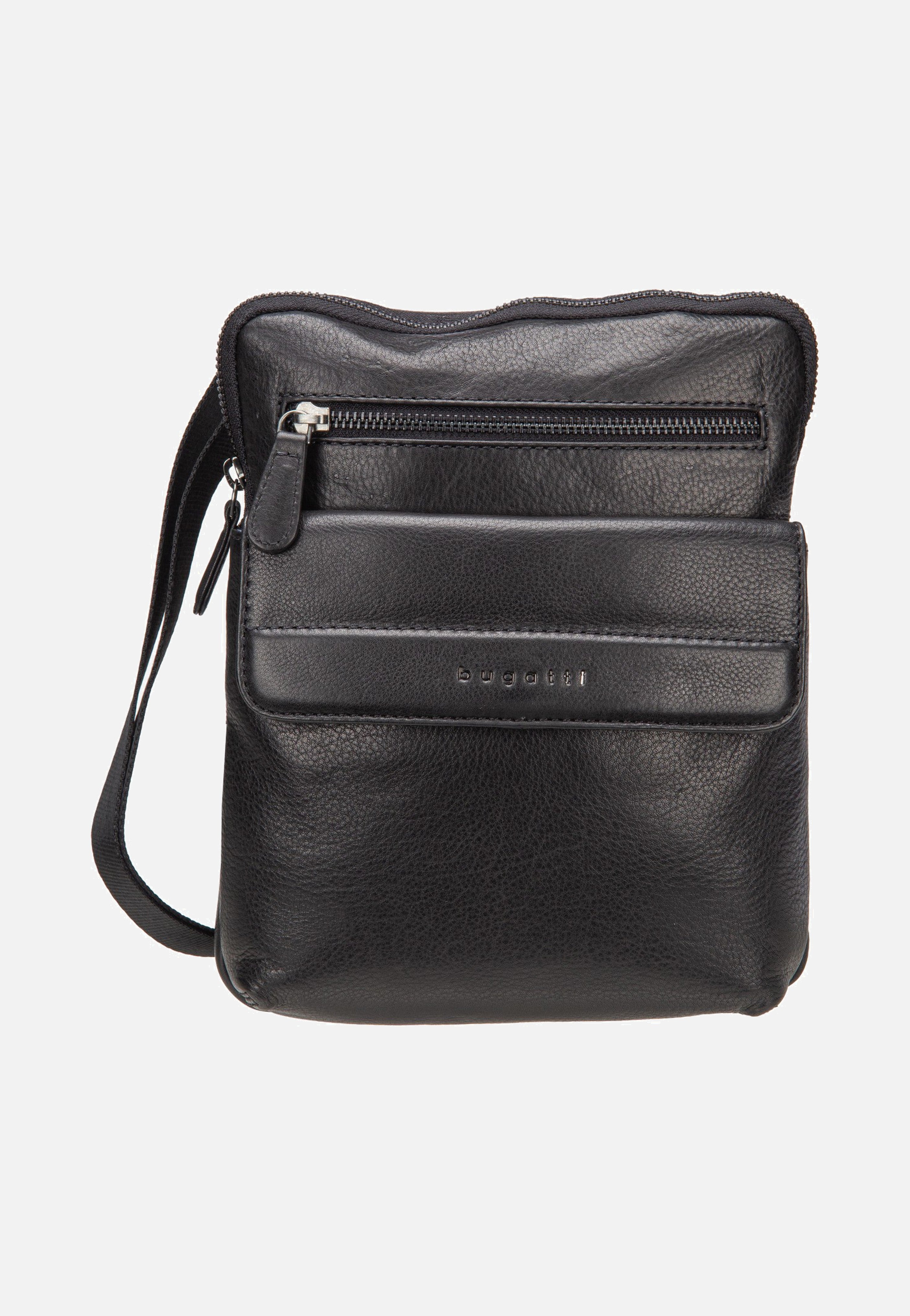 Bugatti Nome Shoulder Bag Black Umhängetasche