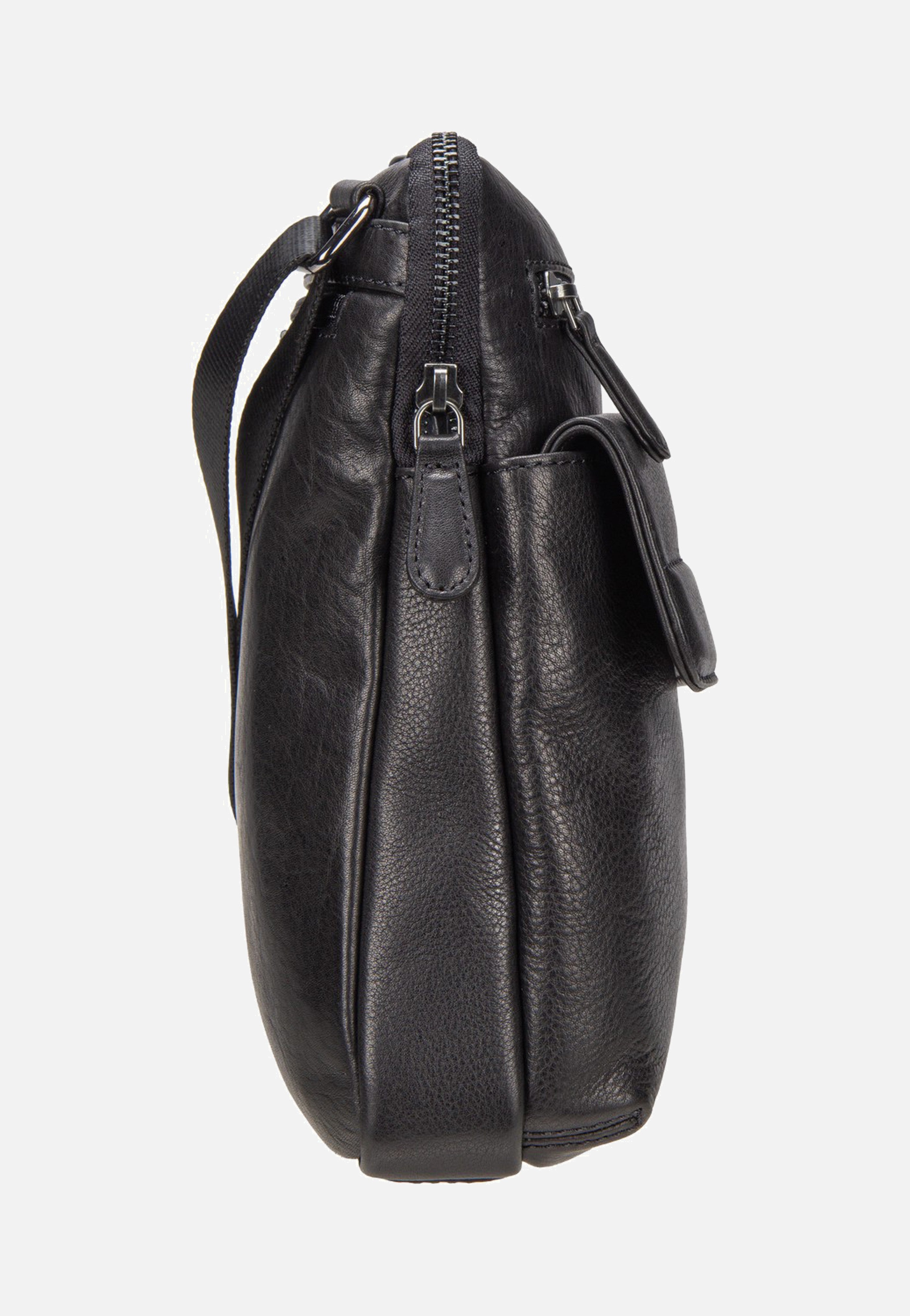 Bugatti Nome Shoulder Bag Black Umhängetasche