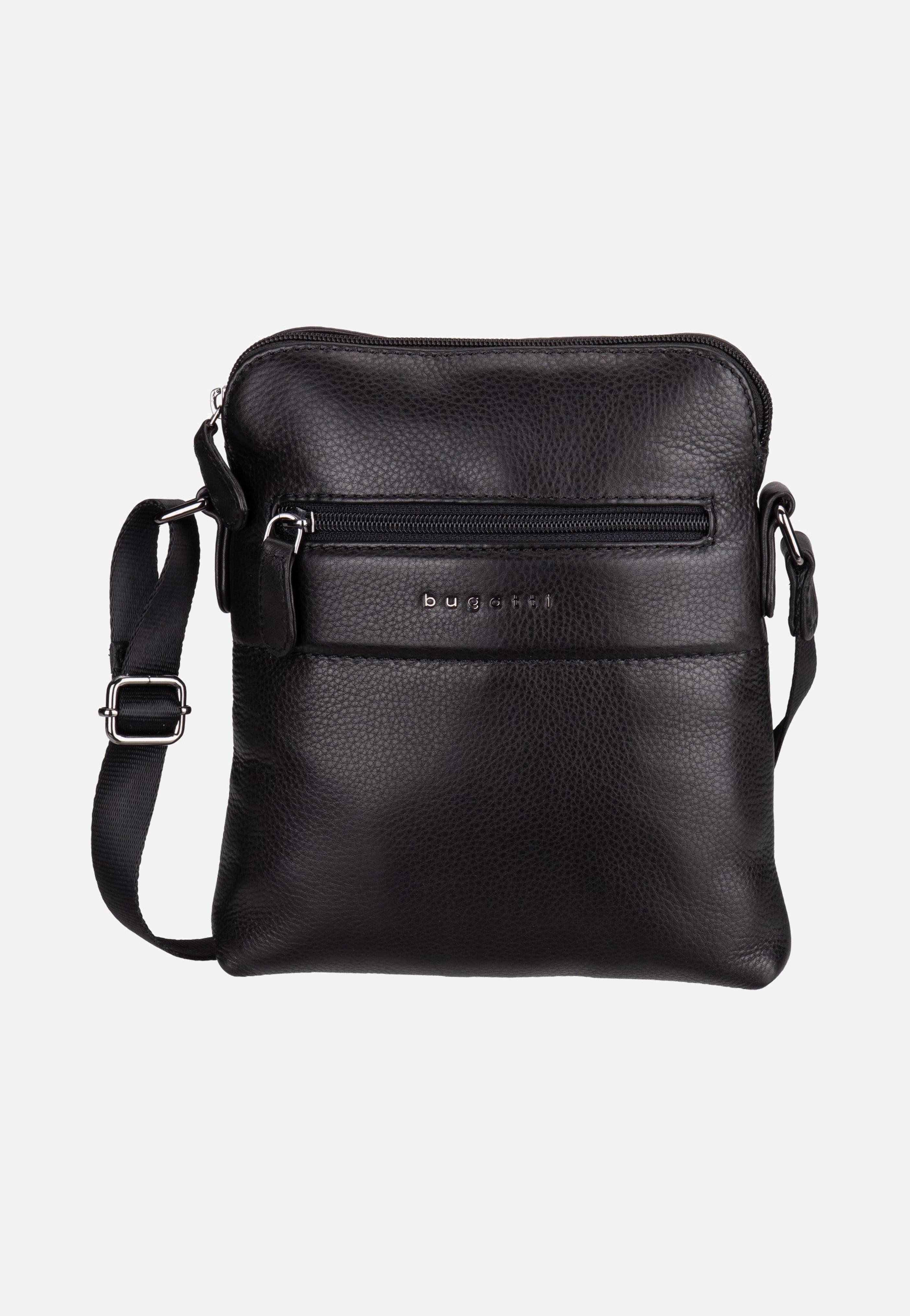 Bugatti Nome Shoulder Bag Black Umhängetasche