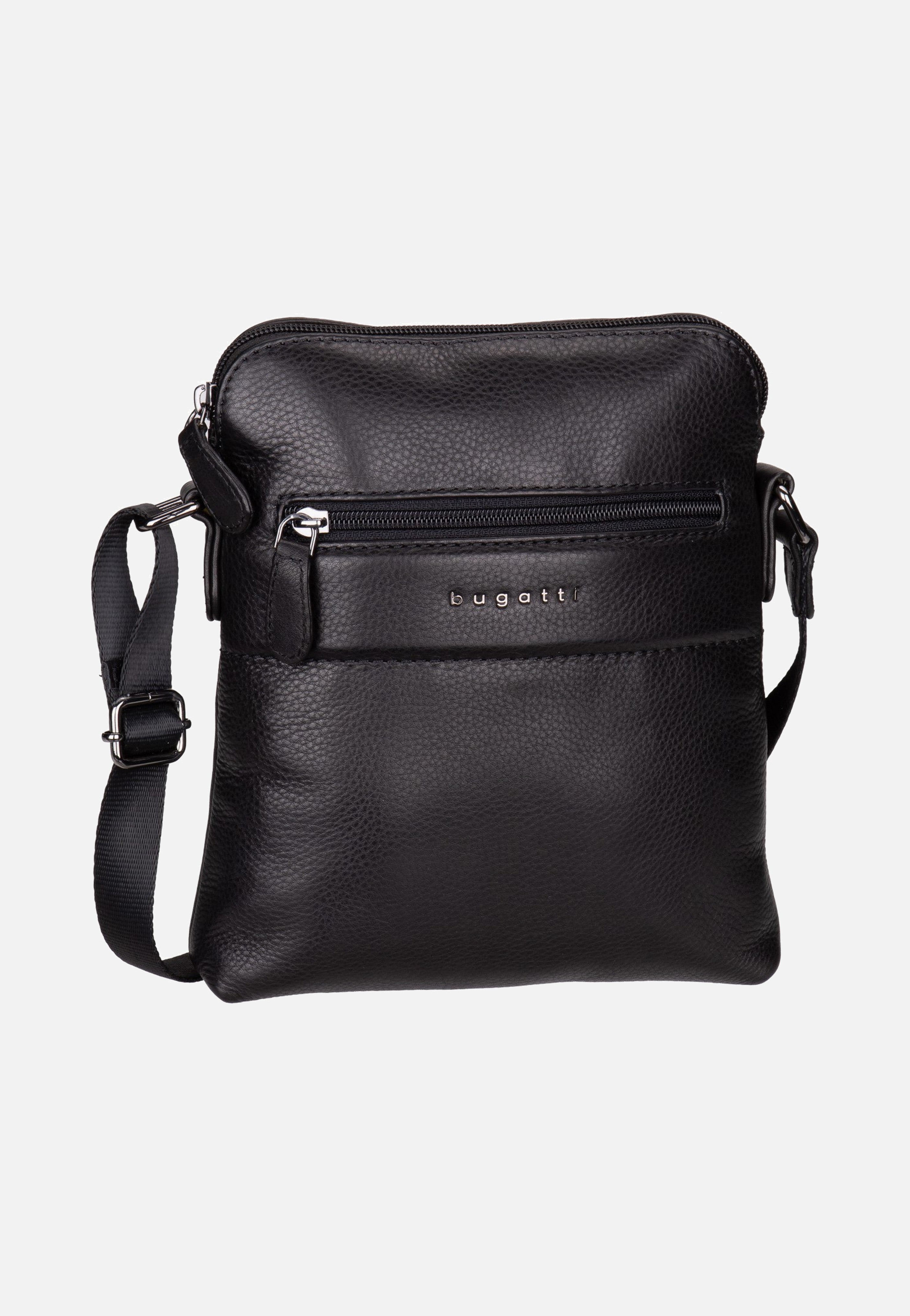 Bugatti Nome Shoulder Bag Black Umhängetasche