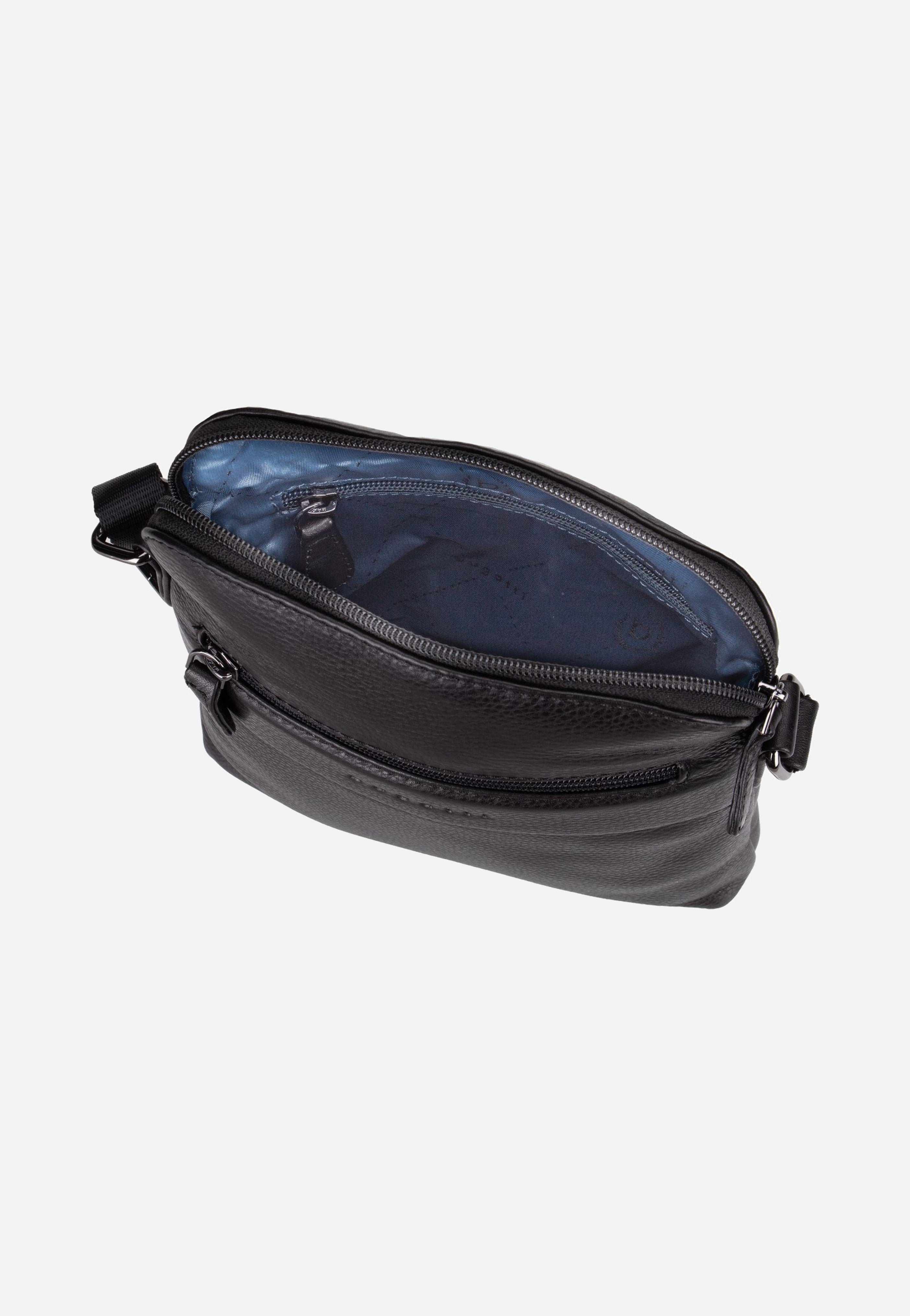 Bugatti Nome Shoulder Bag Black Umhängetasche