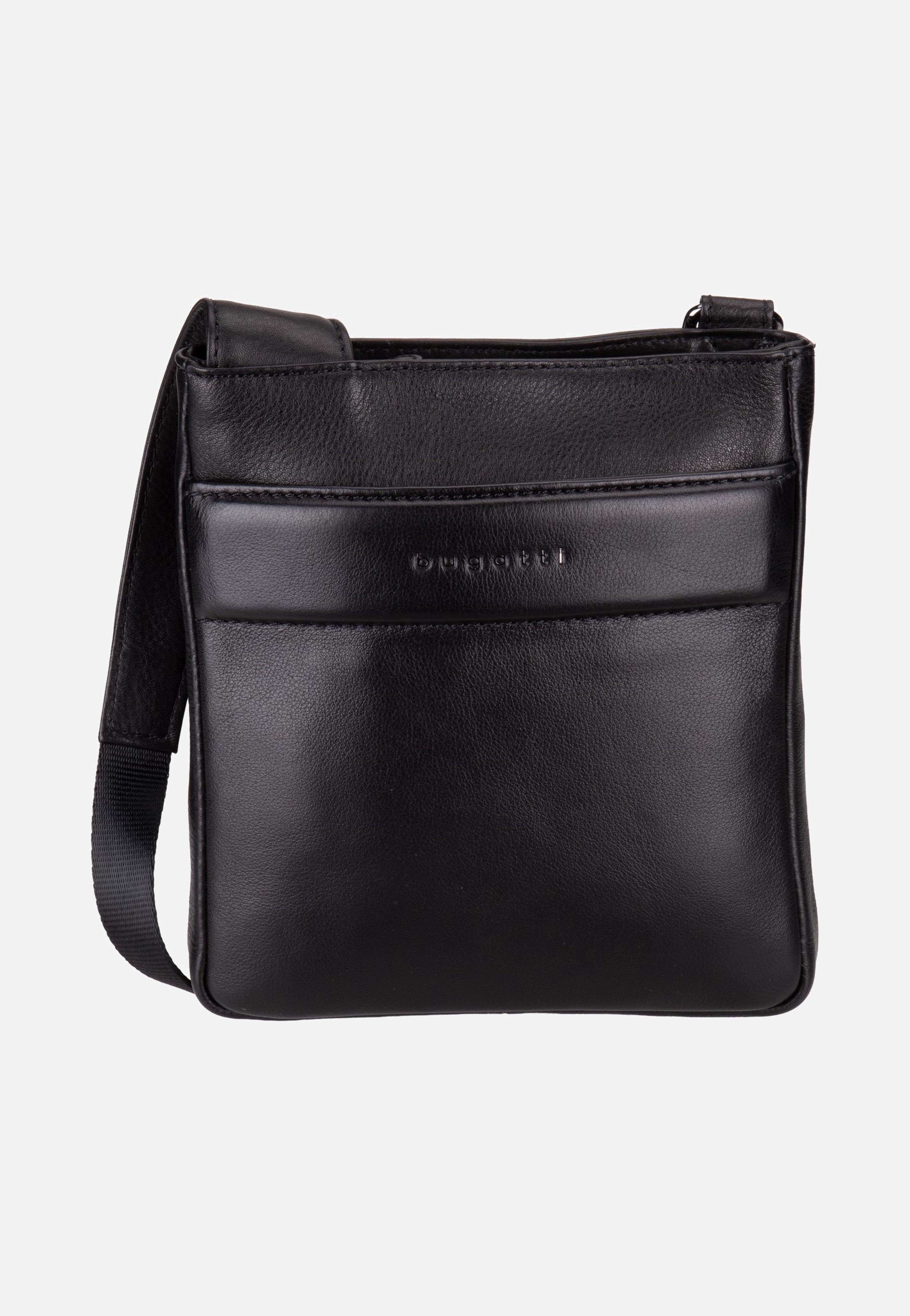 Bugatti Nome Shoulder Bag Small Black Umhängetasche