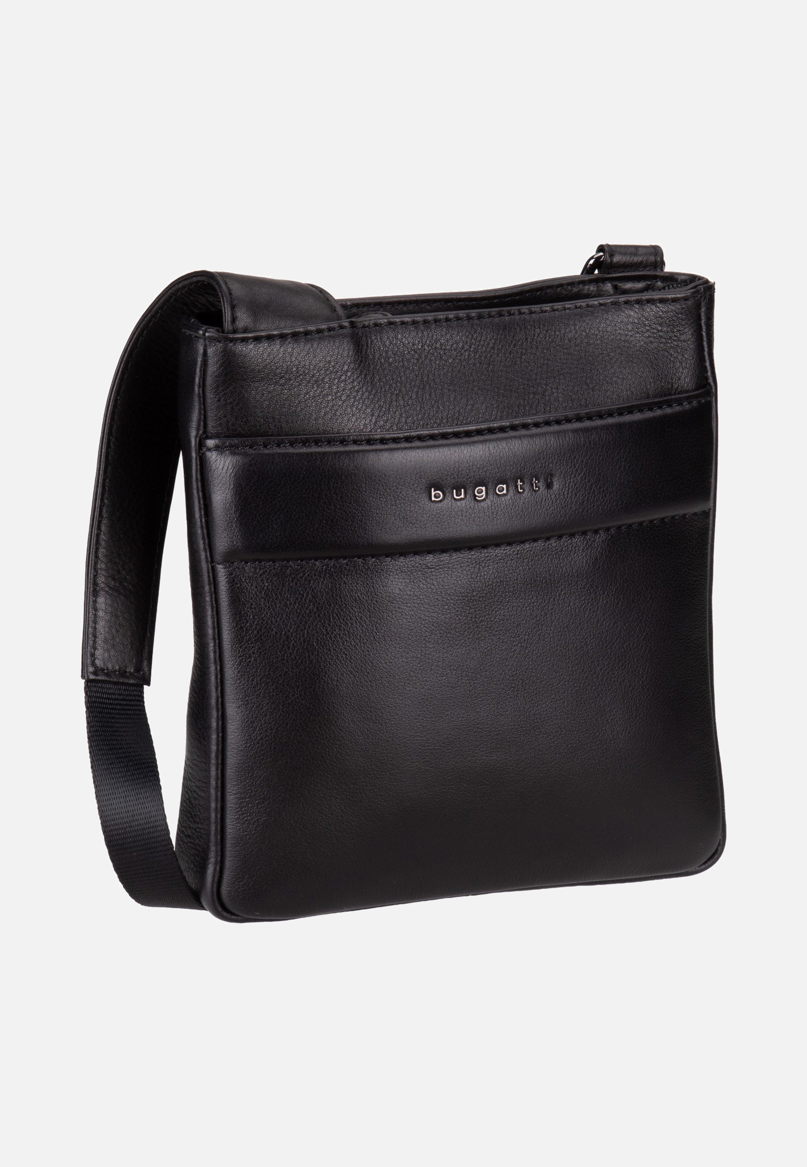 Bugatti Nome Shoulder Bag Small Black Umhängetasche