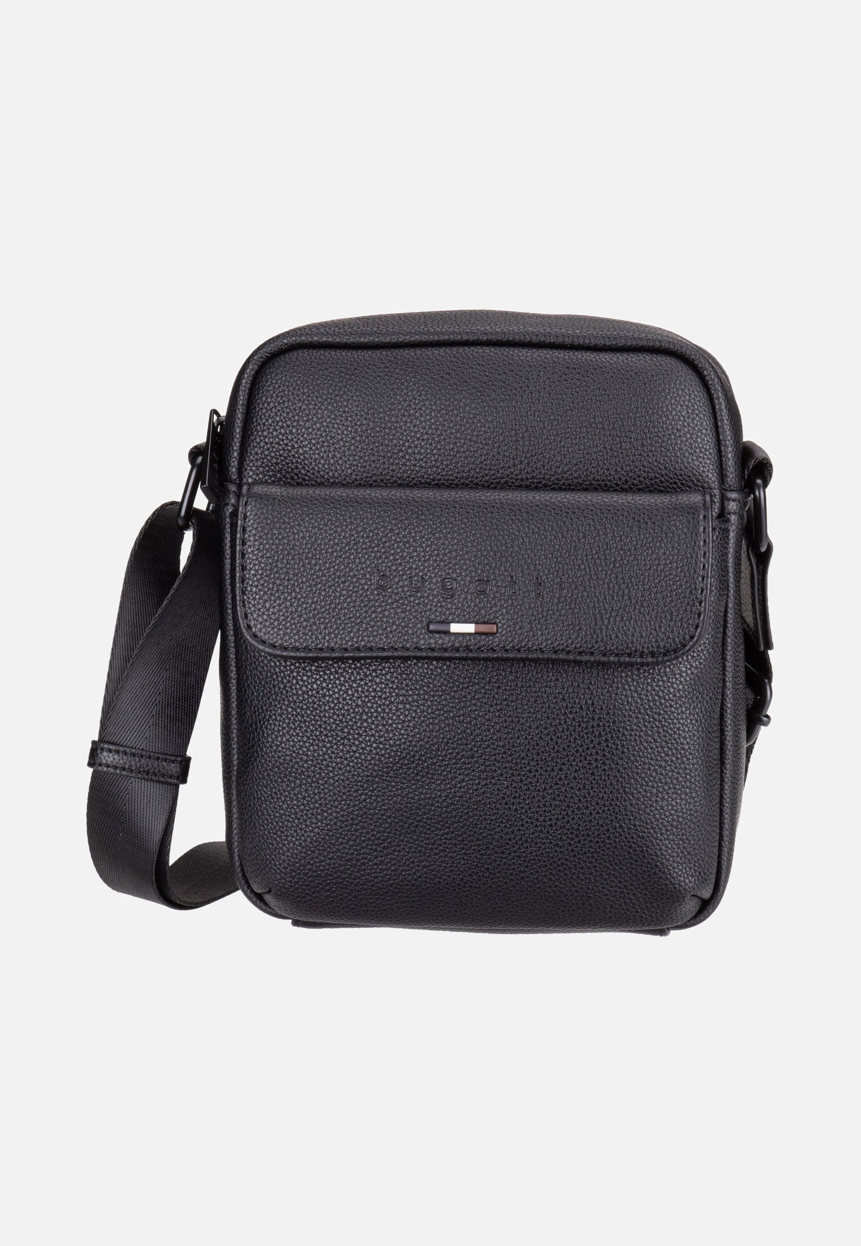 Bugatti Rico Shoulderbag Small Black Umhängetasche