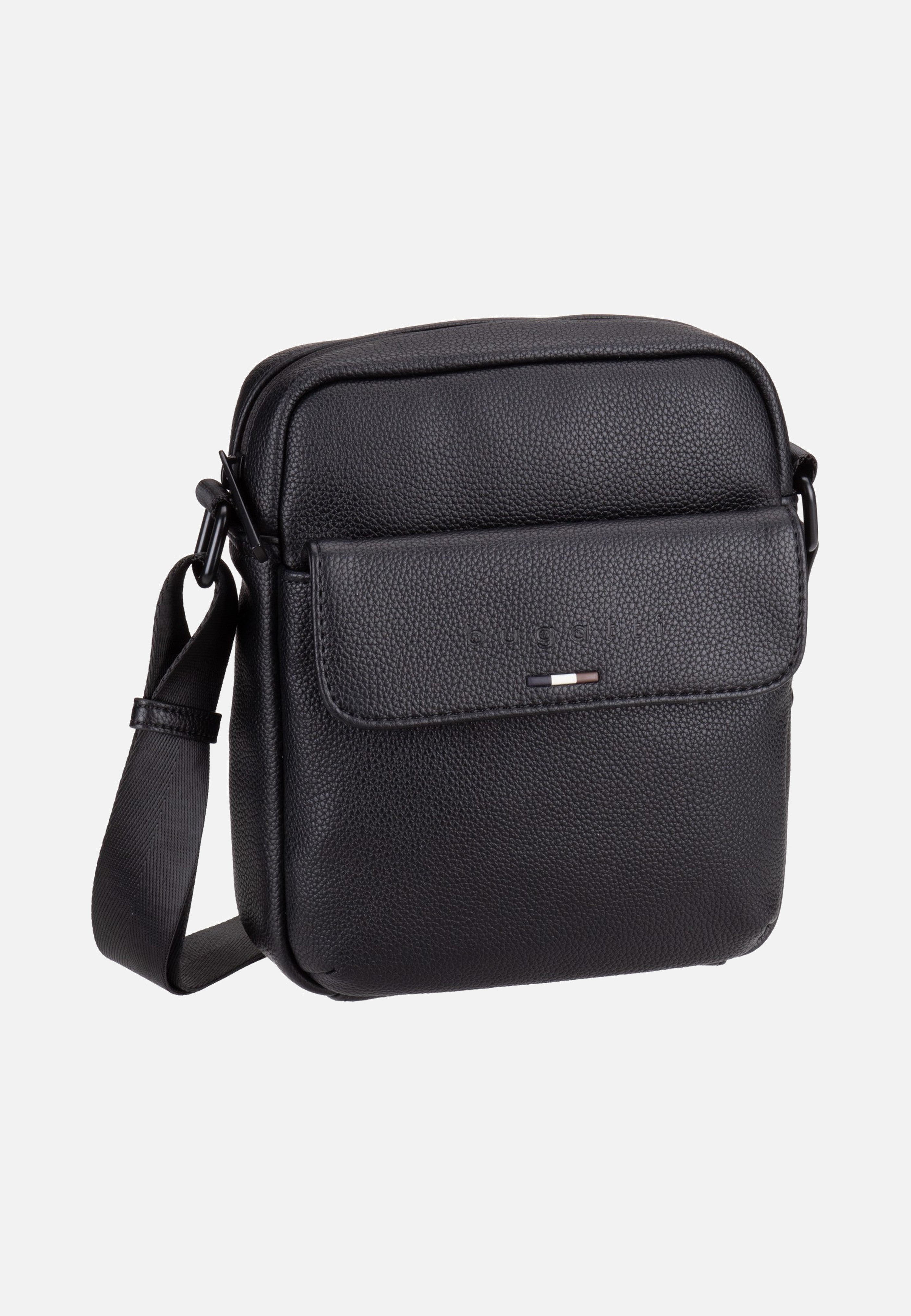 Bugatti Rico Shoulderbag Small Black Umhängetasche