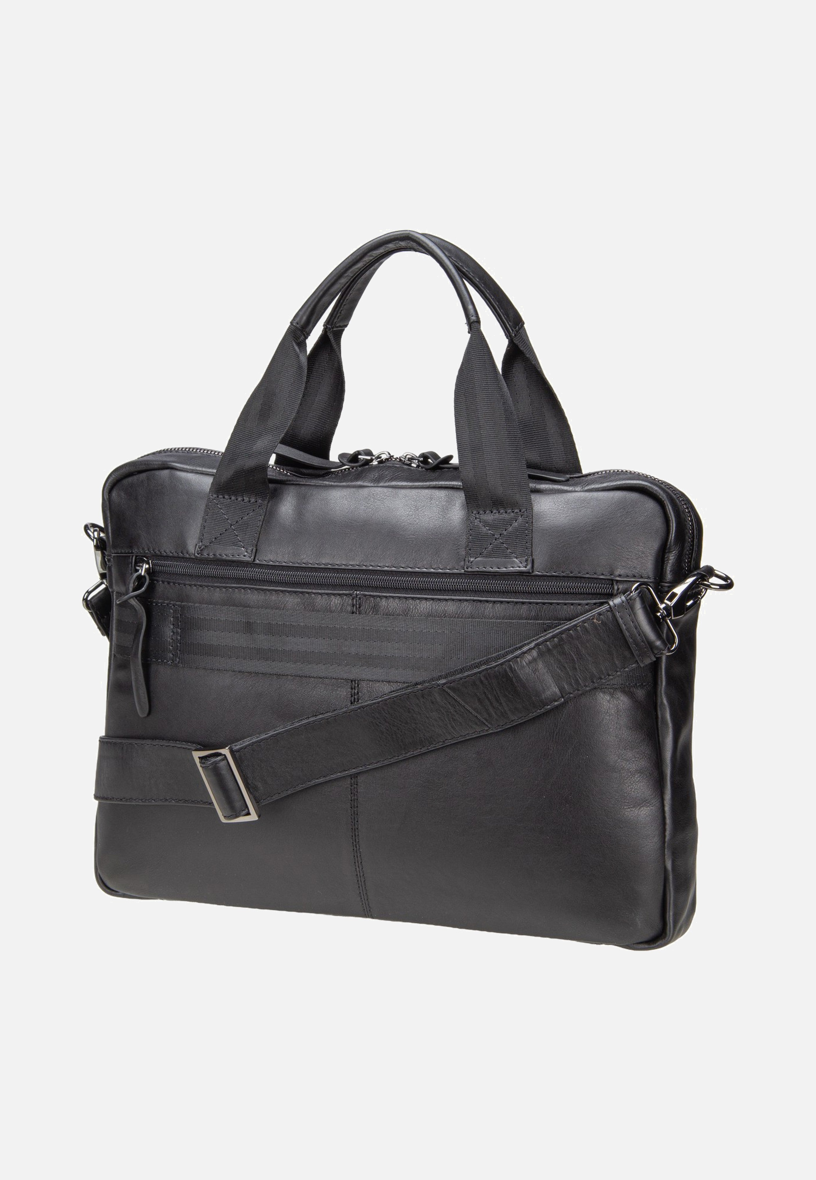 Bugatti Romeo Briefcase Black Aktentasche