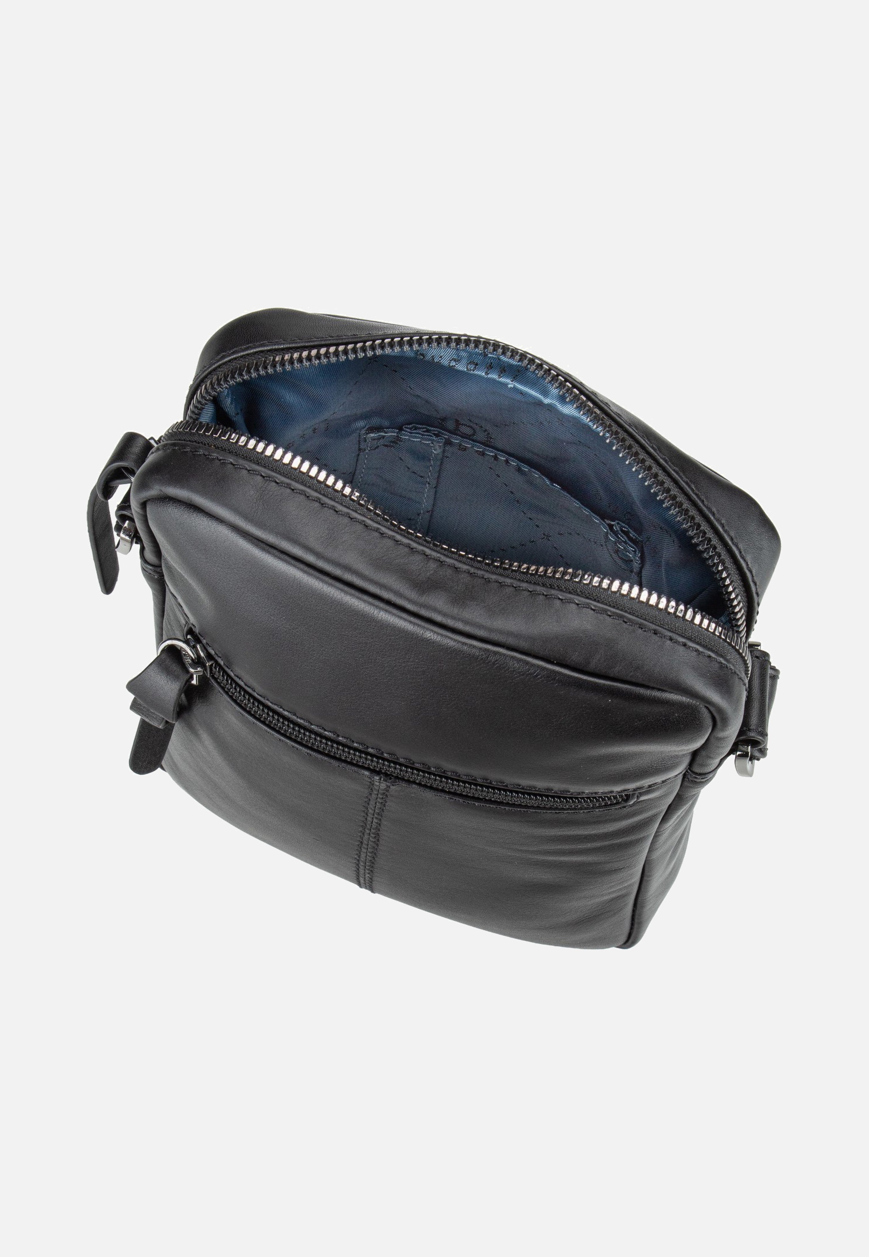 Bugatti - Romeo Shoulder Bag Small Black - Crossbody Bag | Men-Image