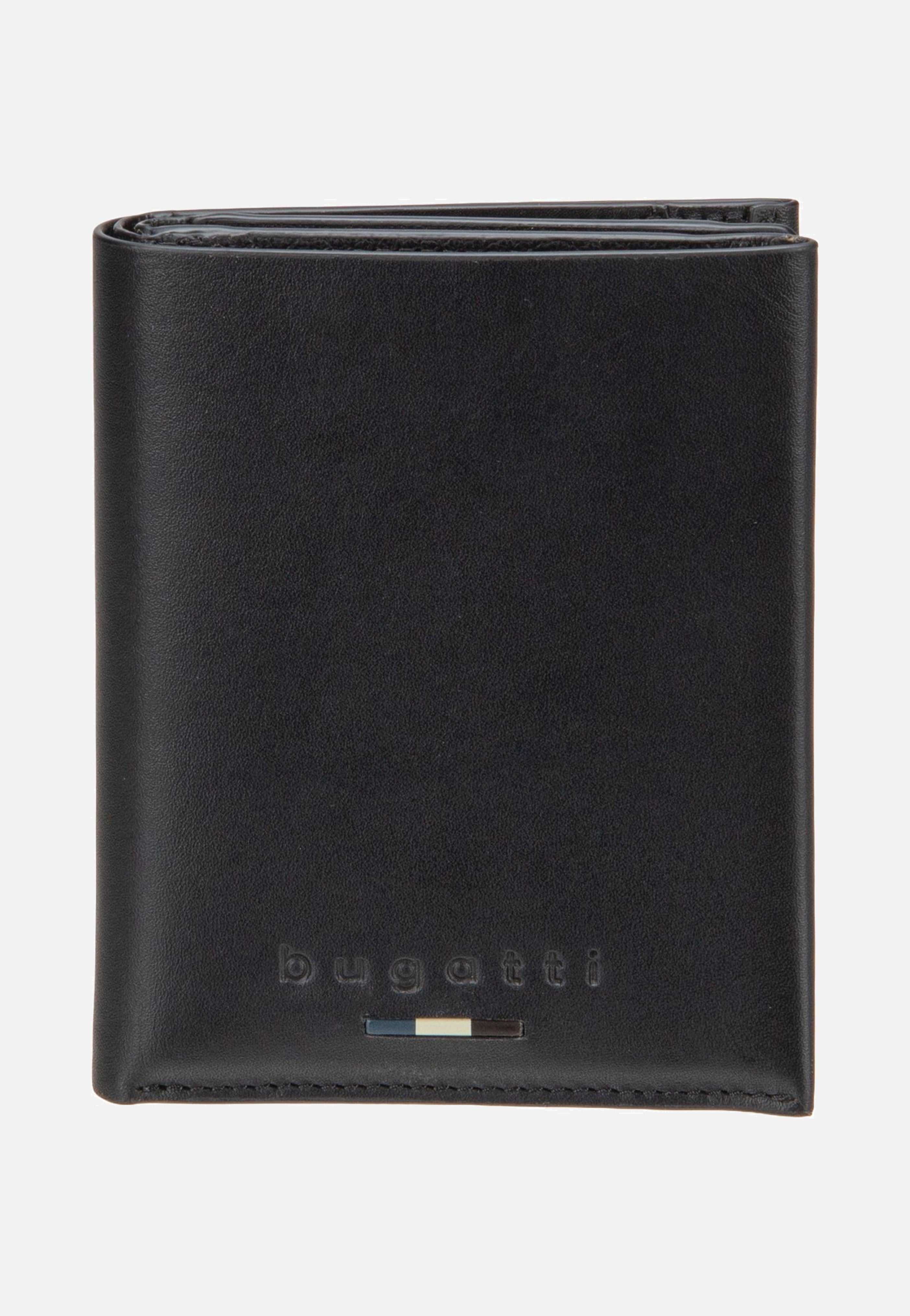 Bugatti Romeo Upright Wallet Black Portemonnaie