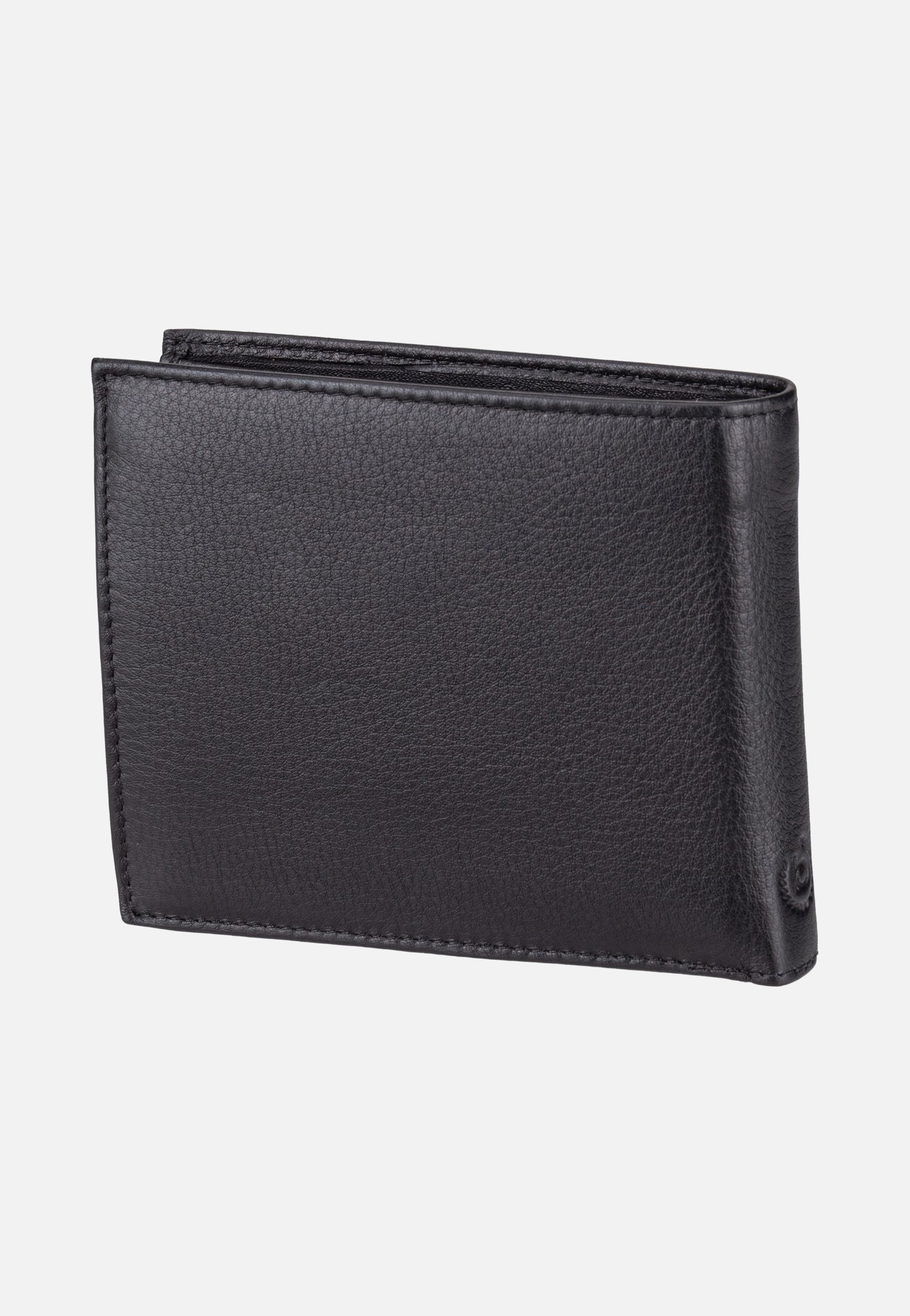 Bugatti Sempre Wallet With Flap Black Portemonnaie