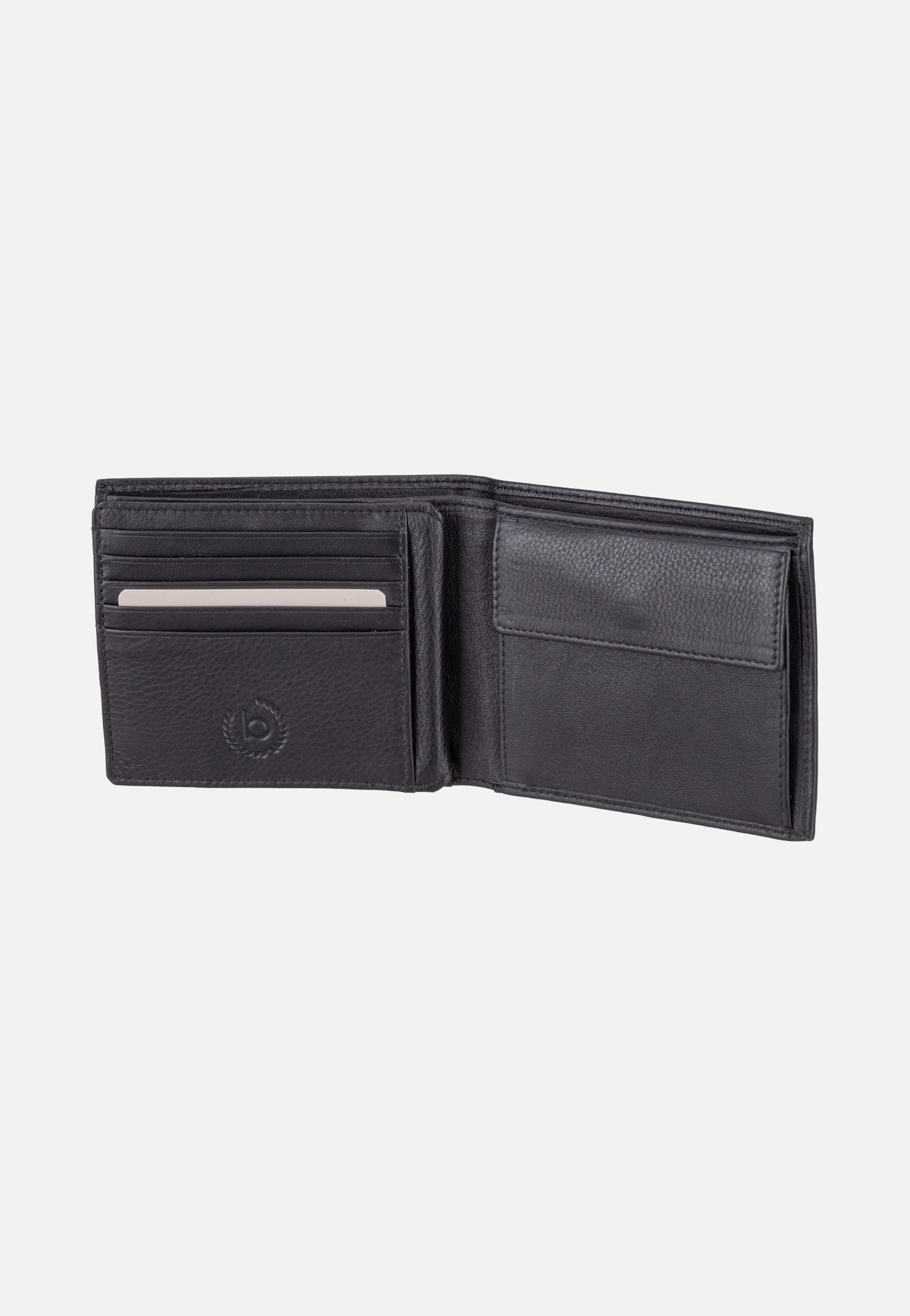 Bugatti Sempre Wallet With Flap Black Portemonnaie