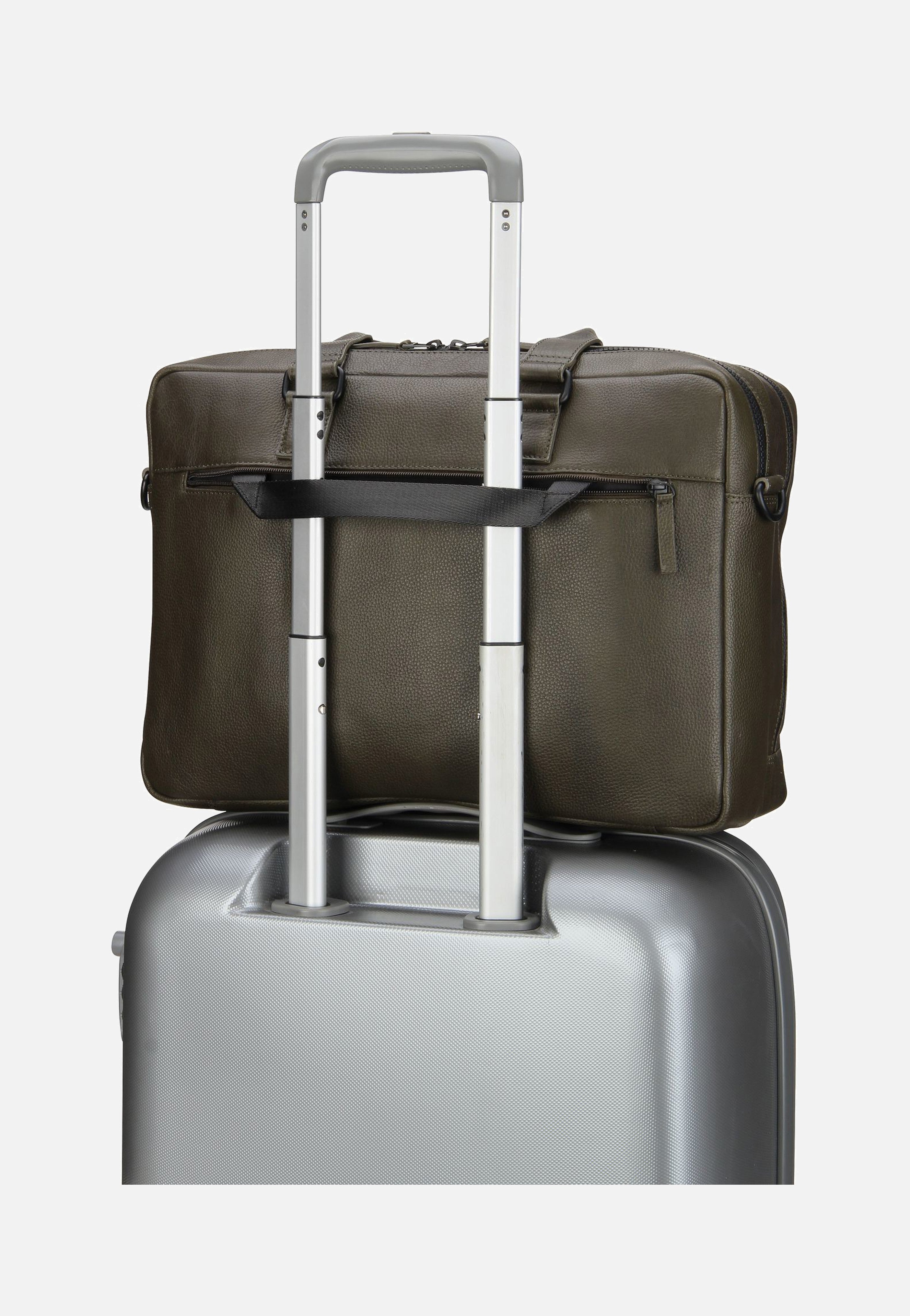 Burkely - Minimal Mason 1000801 Green - Briefcase | Men-Image