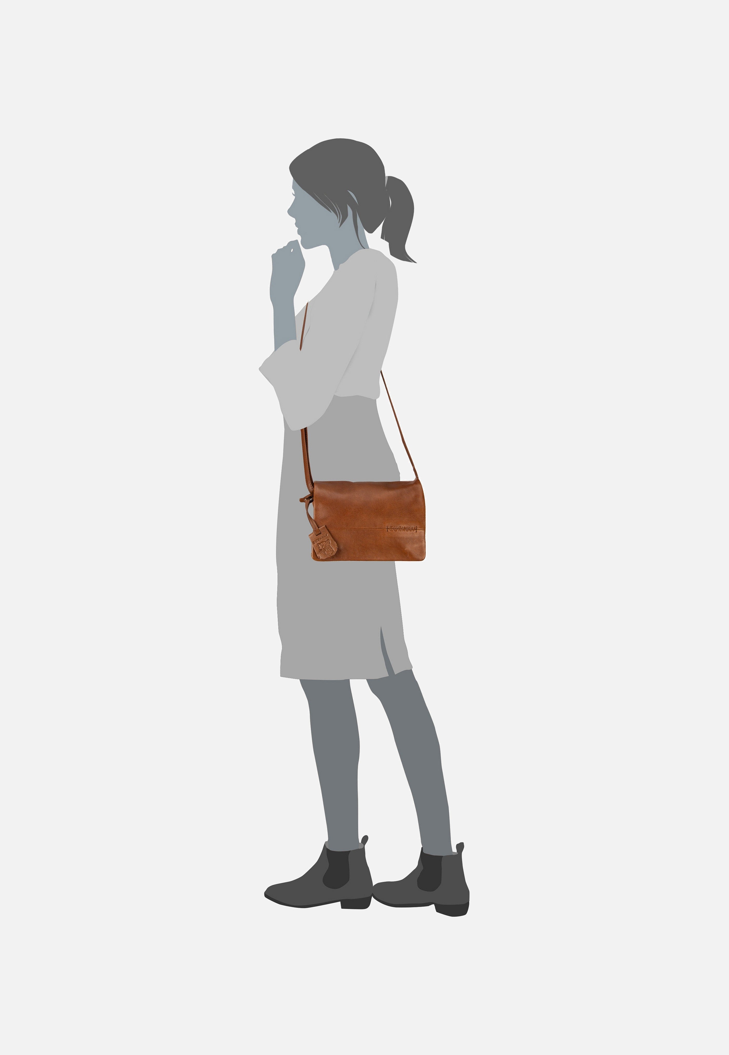 Burkely - Natural Norah 1000815 Coco Cognac - Crossbody Bag | Women-Image