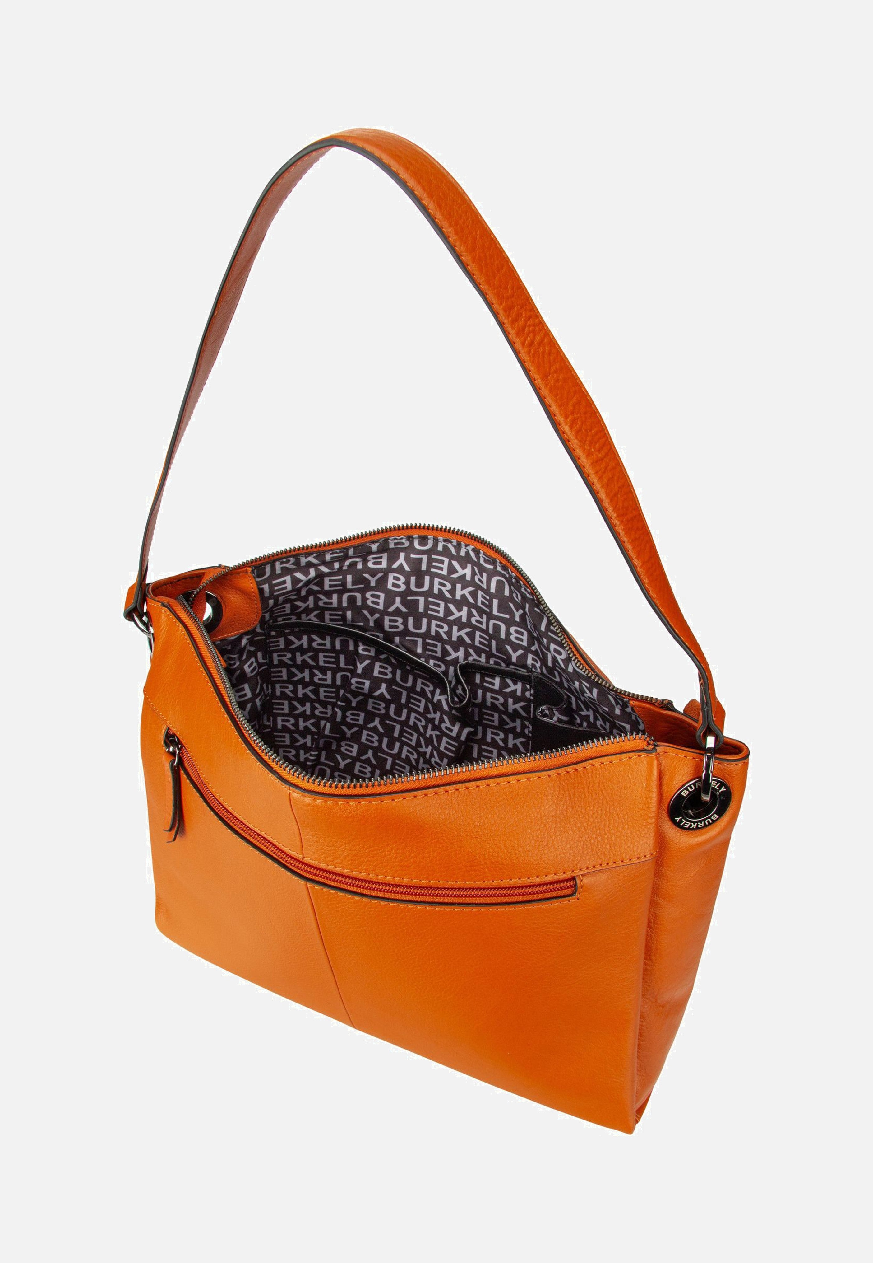 Burkely Radiant Raeven 1001007 Occult Orange Hobo Bag