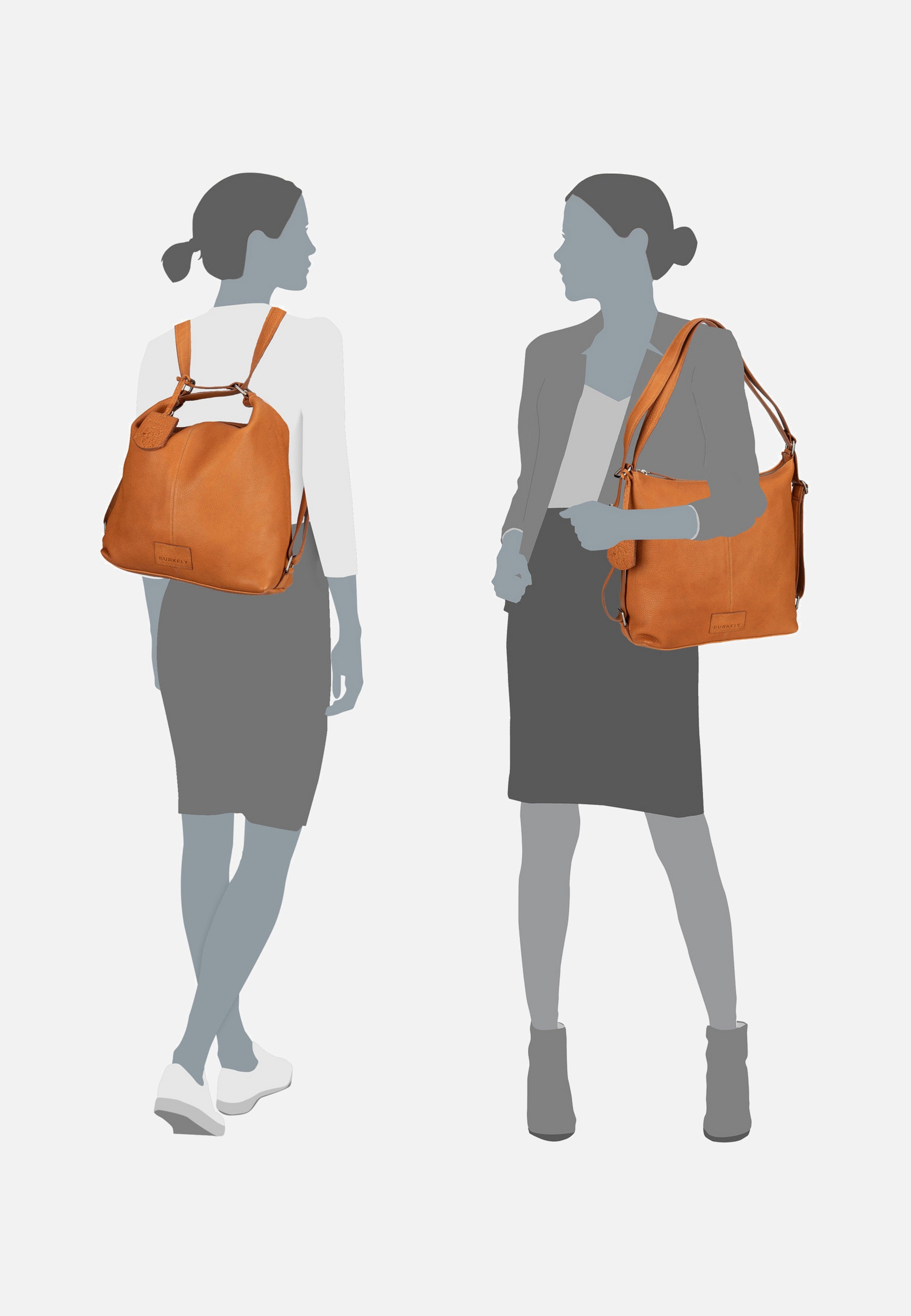 Burkely - Soft Skylar 1000334 Cognac - Backpack | Women-Image