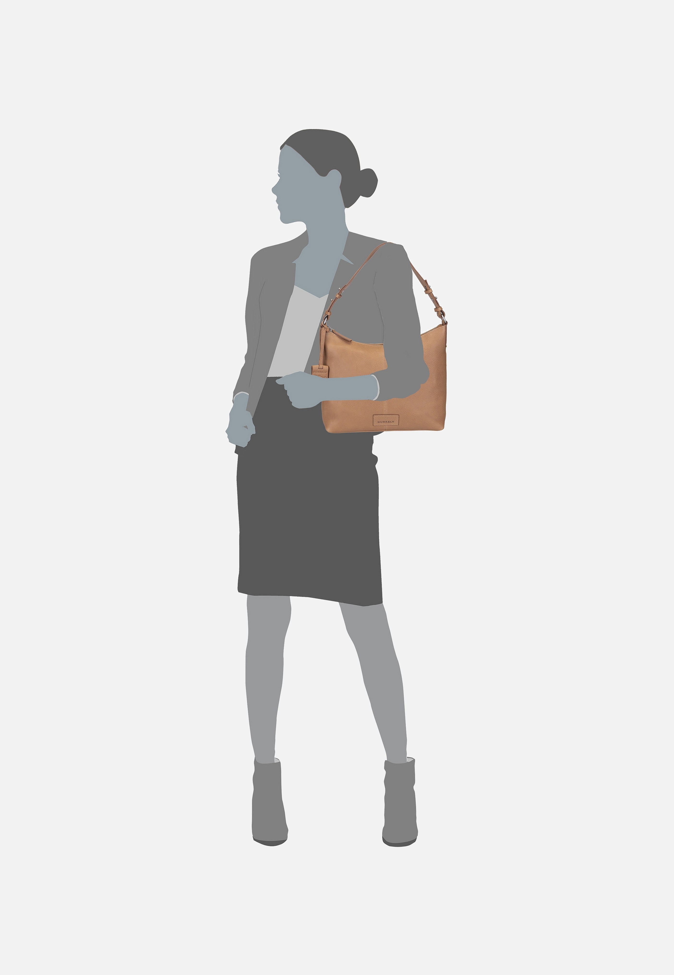 Burkely - Soft Skylar 1000337 Beige - Hobo Bag | Women-Image