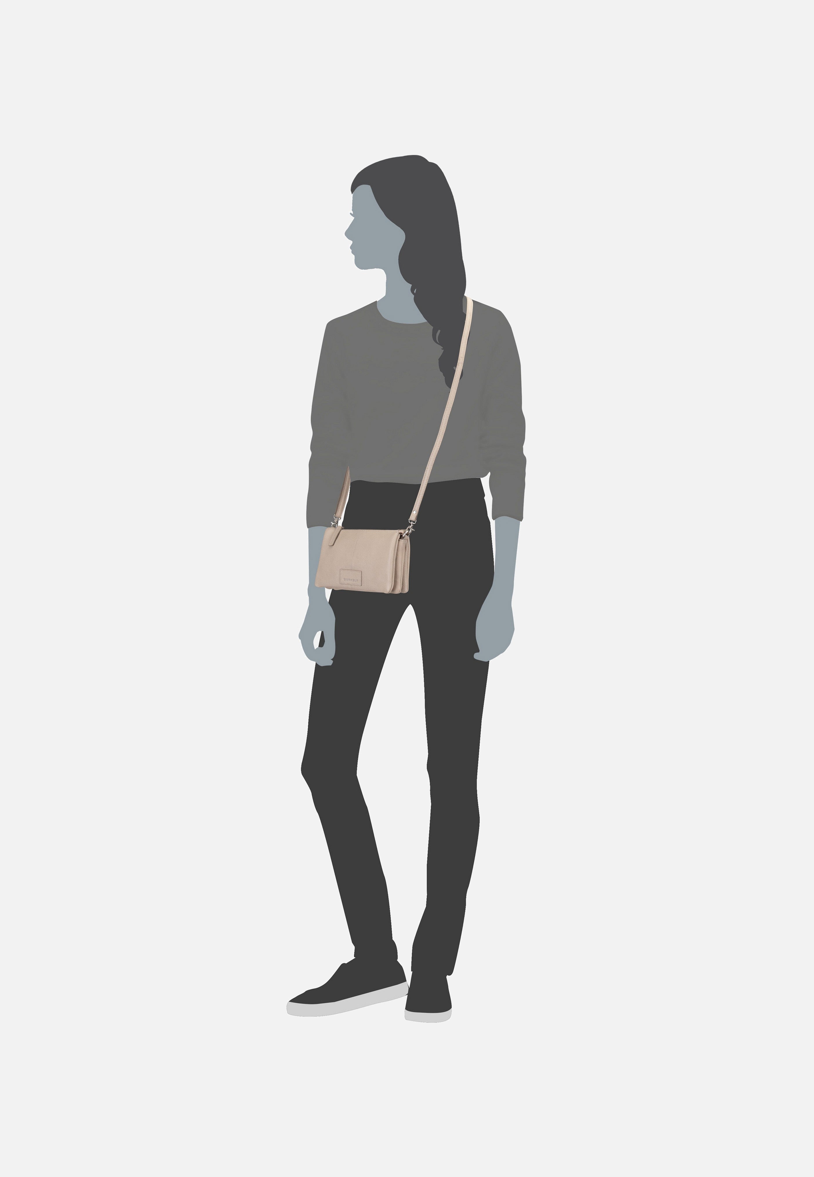 Burkely - Soft Skylar 1000343 Grey - Crossbody Bag | Women-Image