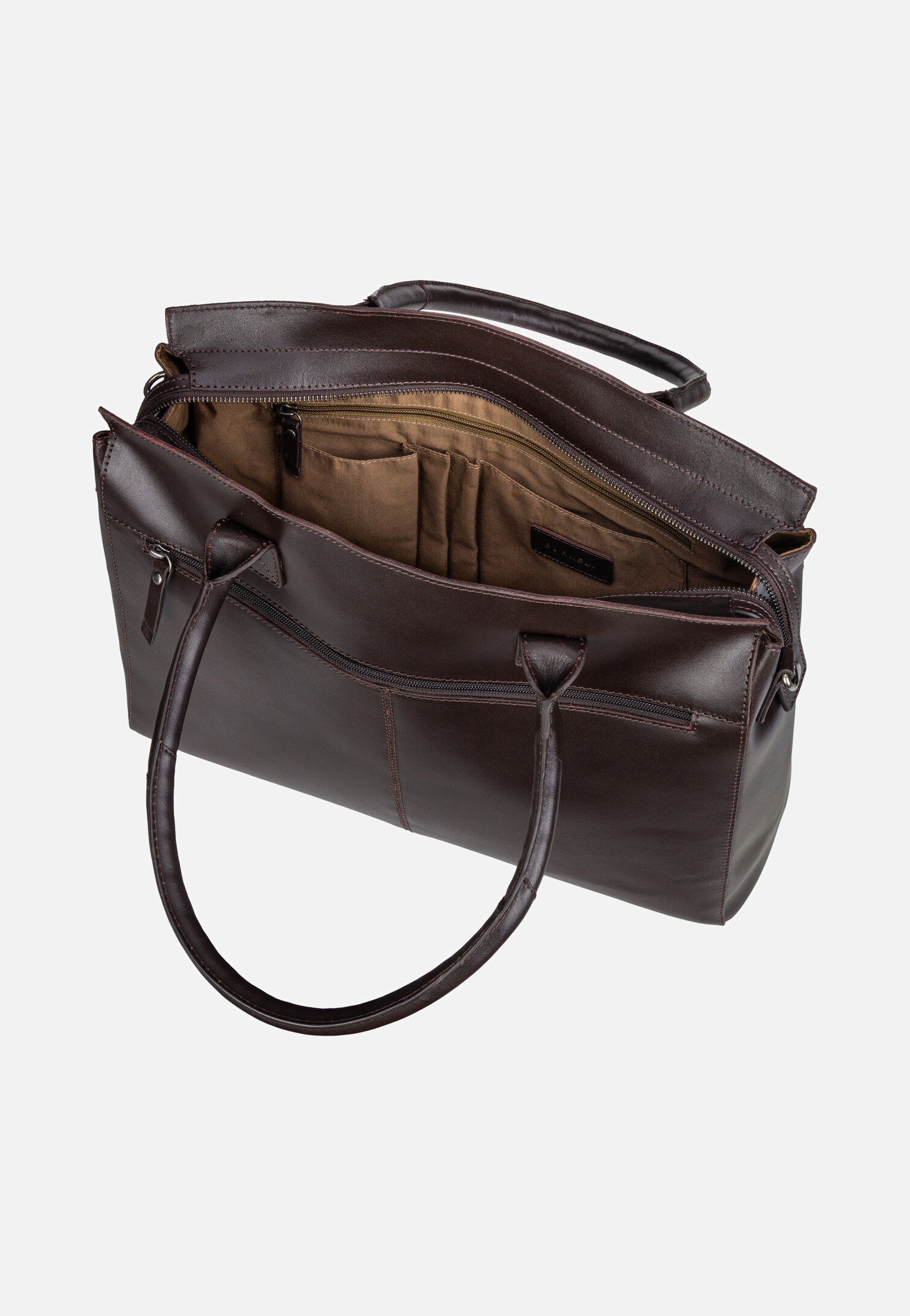 Burkely Vintage Doris Laptopbag 15.6'' Dark Brown Aktentasche