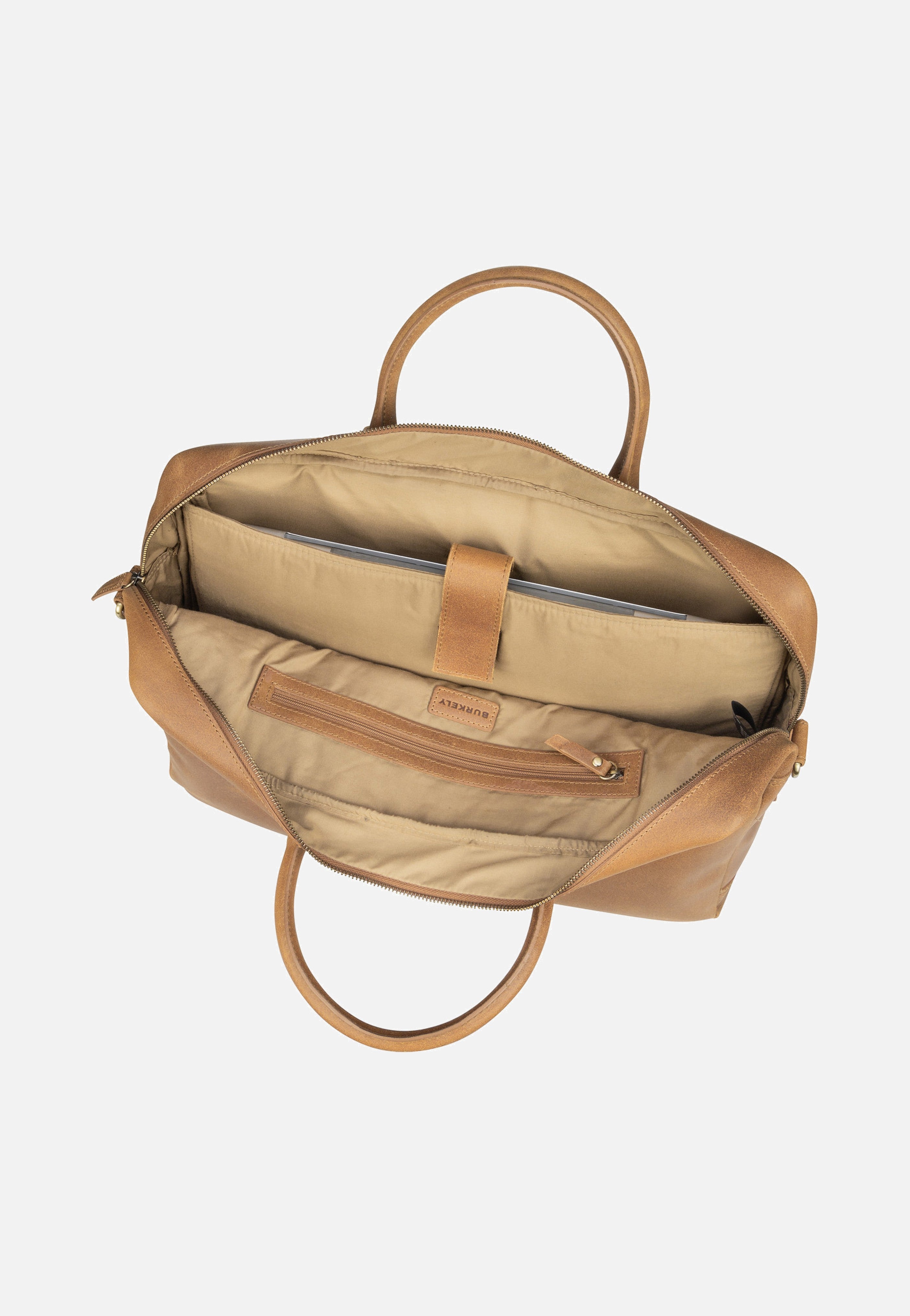 Burkely - Vintage Max Big Worker 17'' 7339 Cognac - Briefcase | Men-Image