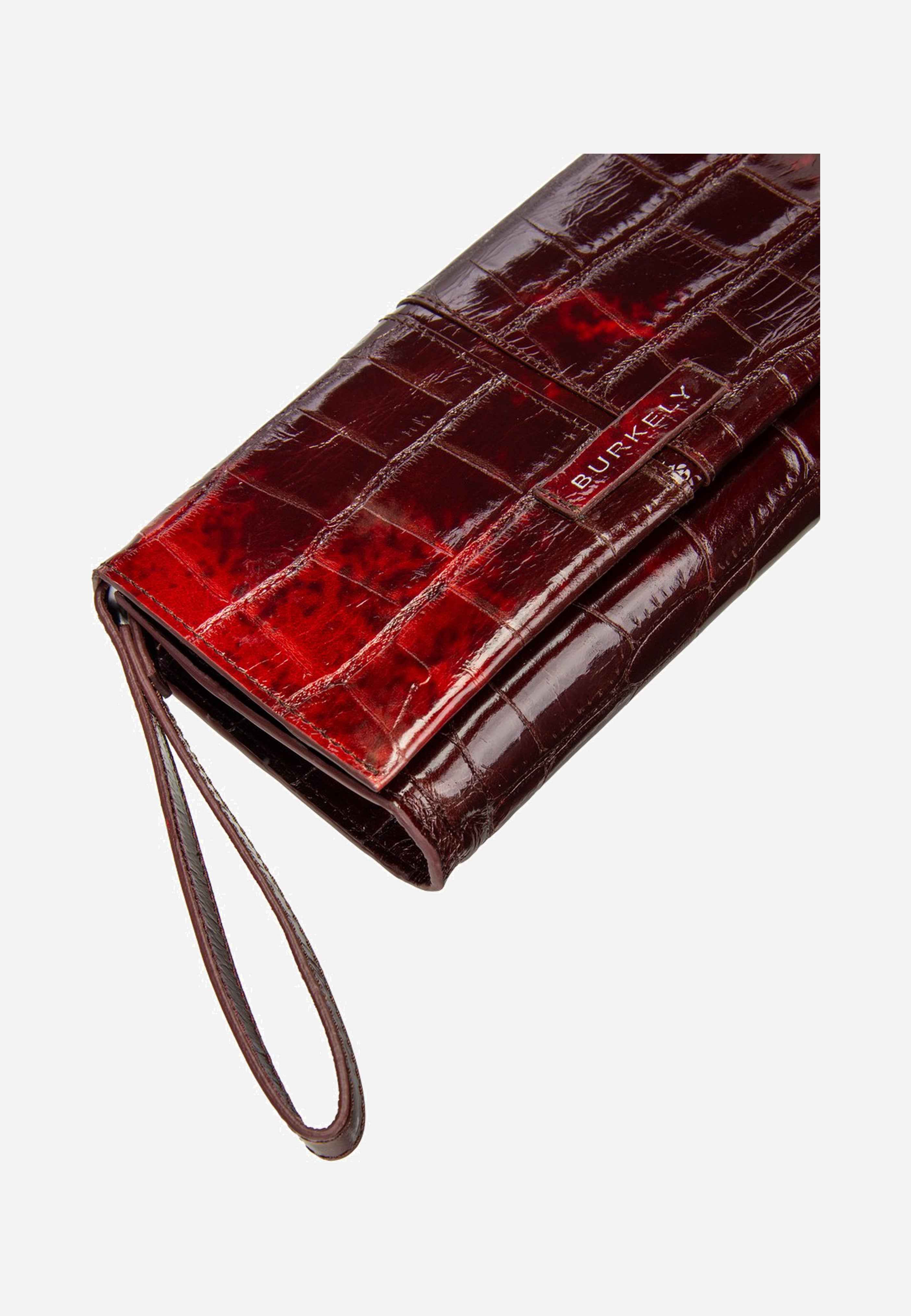 Burkely Cool Colbie 1000859 Burgundy Patent Phone Pouch