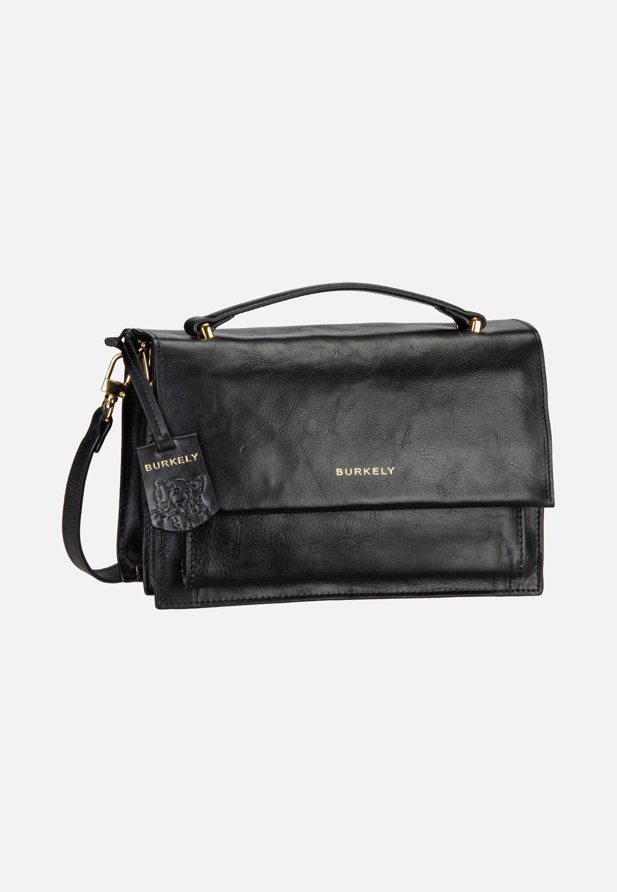 Burkely Fine Florence 1001710 Black Crossbody Bag