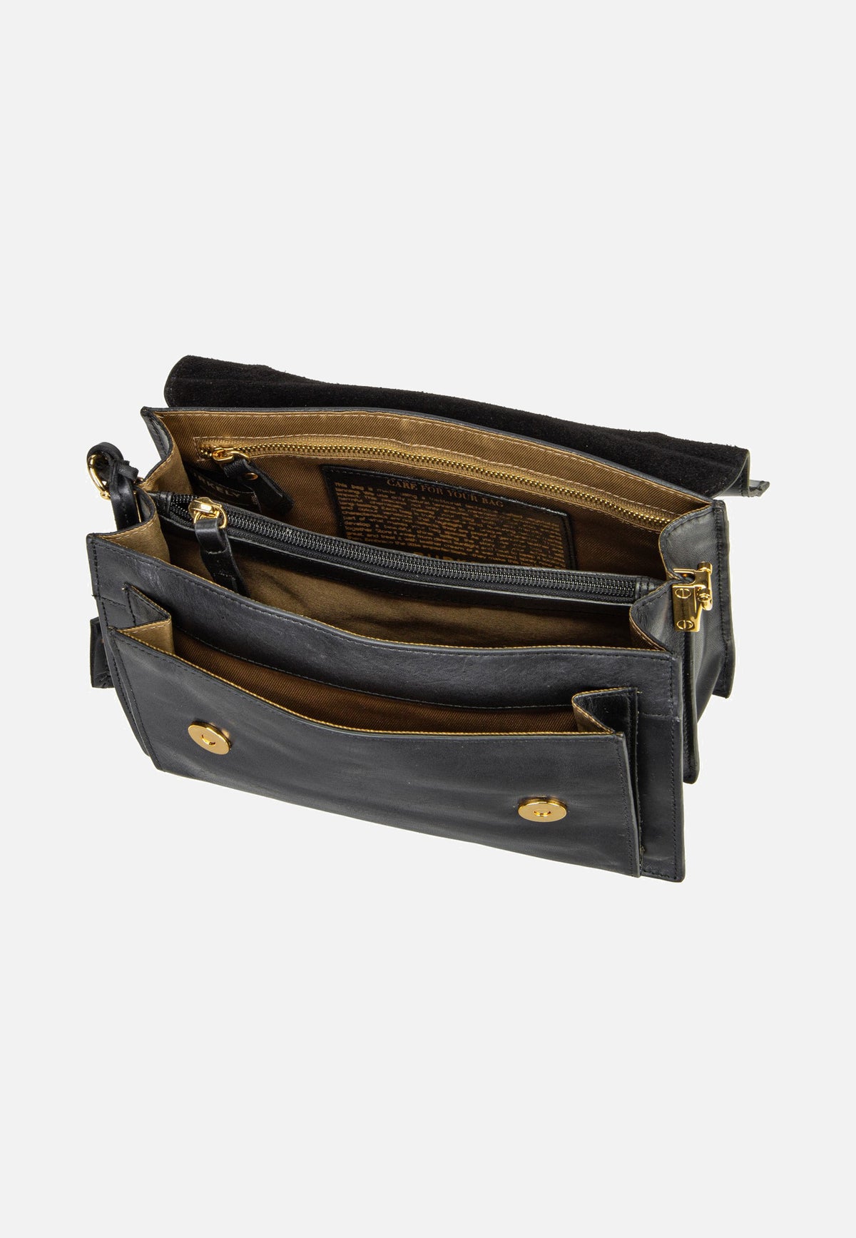 Burkely Fine Florence 1001710 Black Crossbody Bag