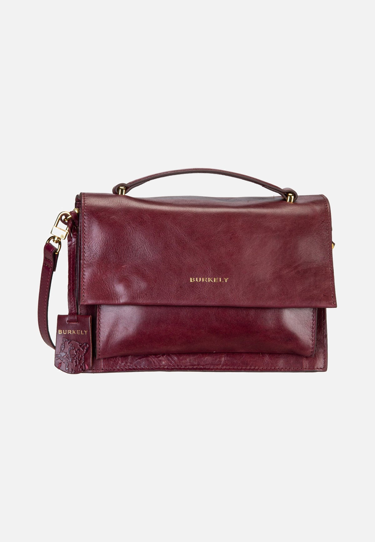 Burkely Fine Florence 1001710 Burgundy Crossbody Bag