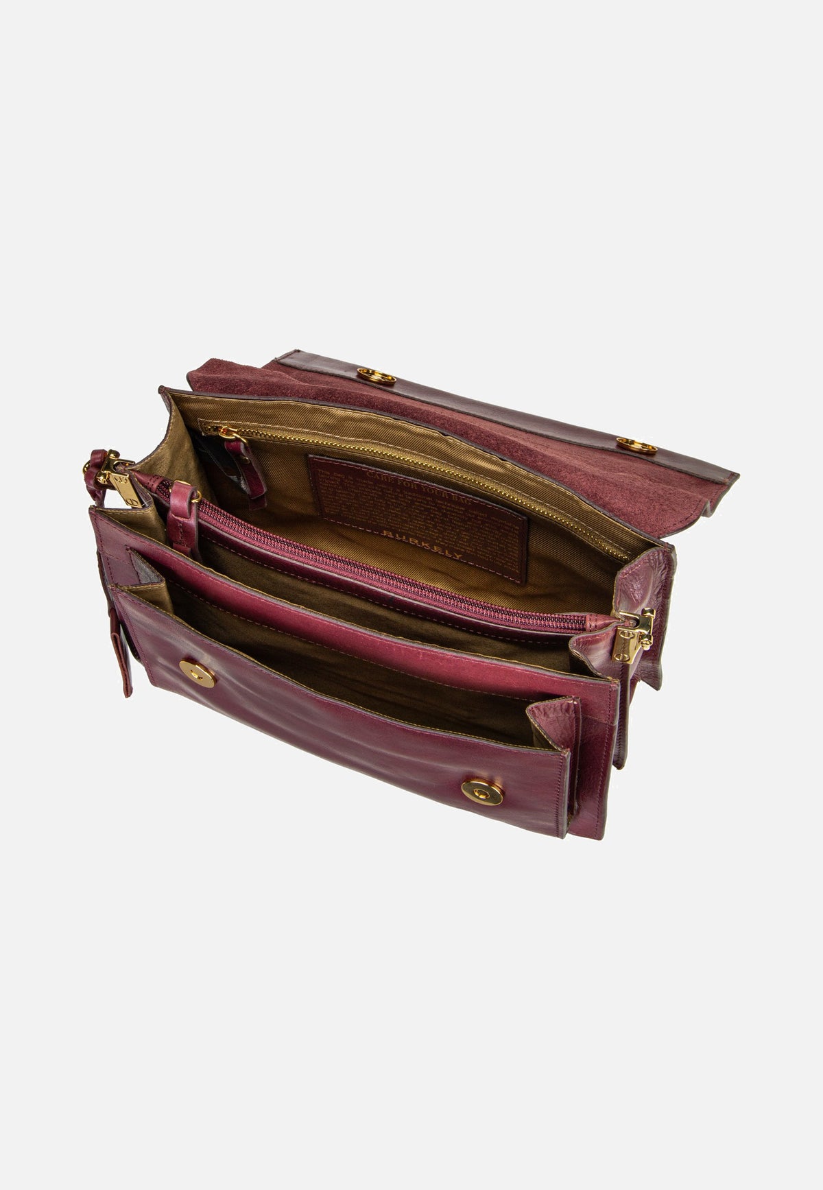 Burkely Fine Florence 1001710 Burgundy Crossbody Bag