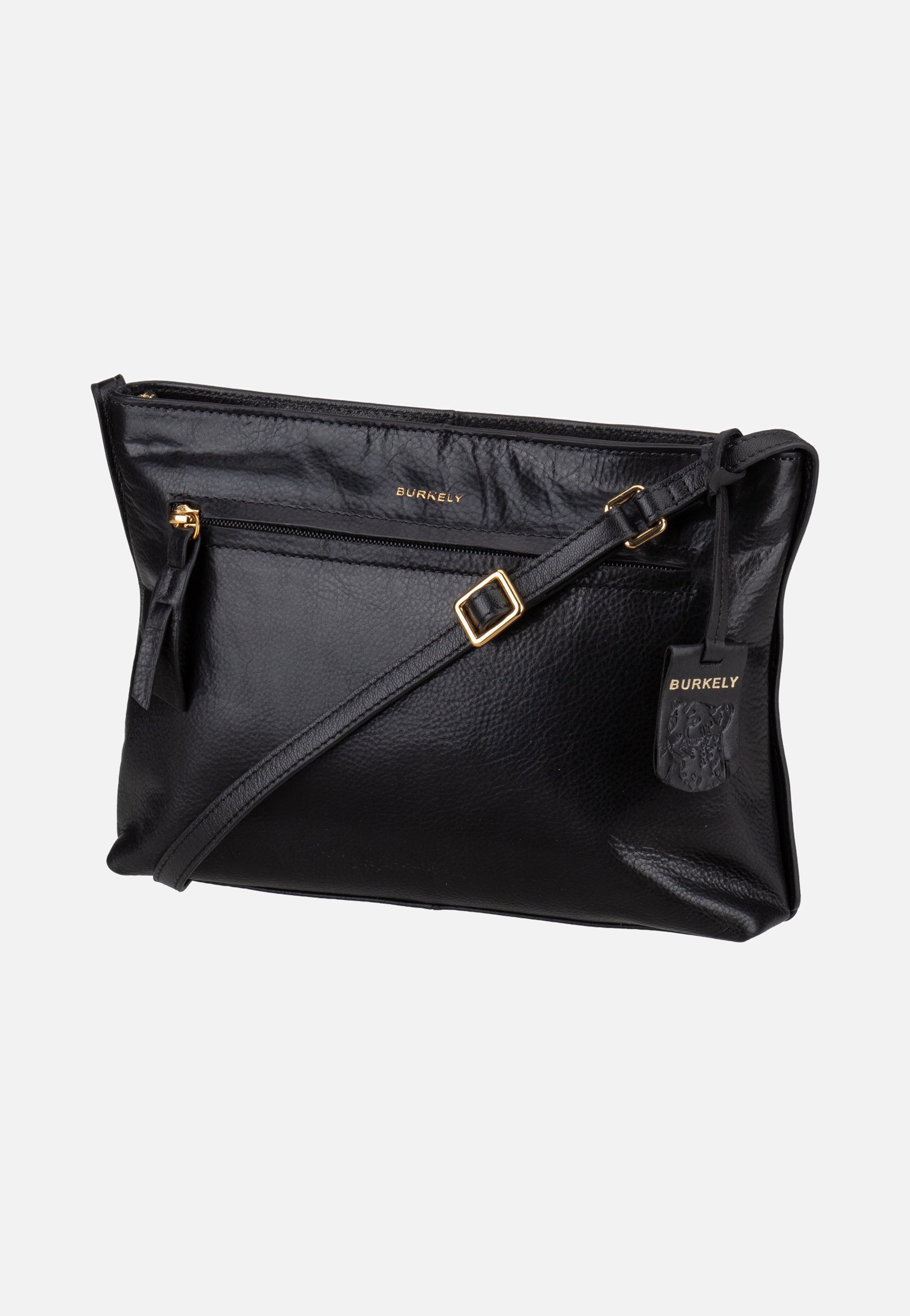 Burkely Fine Florence Zip 1001705 Black Umhängetasche
