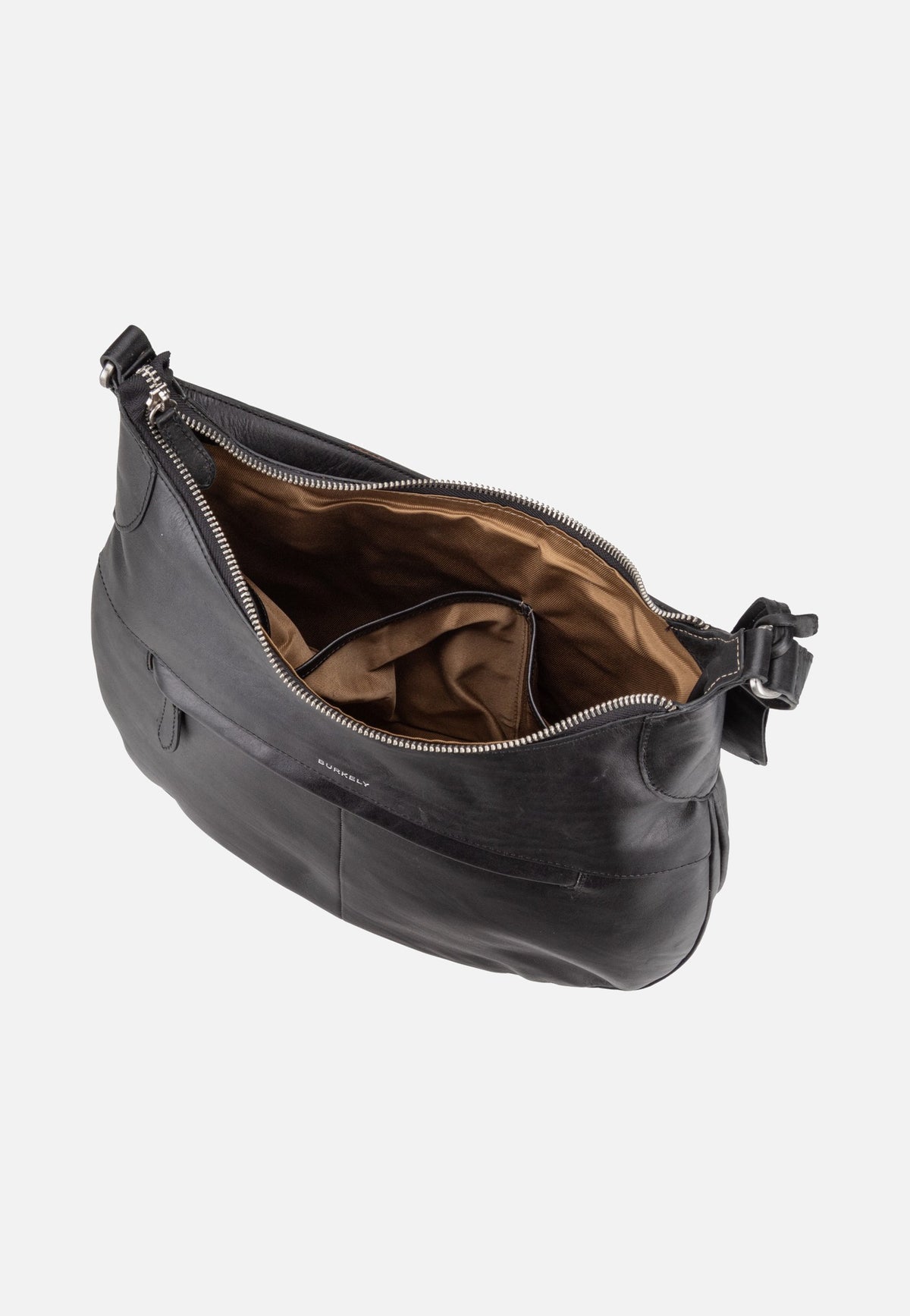 Burkely Ledger 1002405 Black Hobo Bag