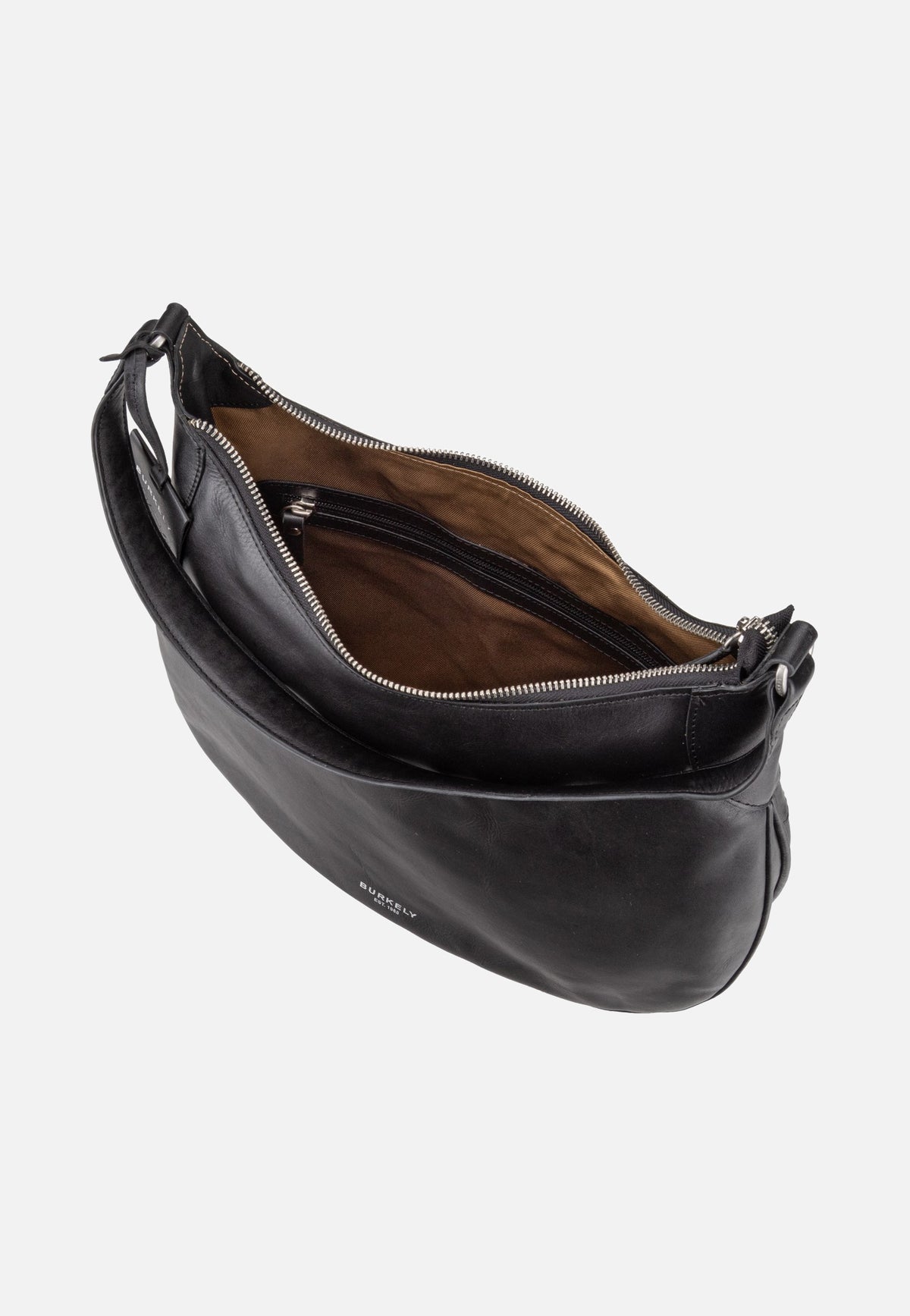 Burkely Ledger 1002405 Black Hobo Bag