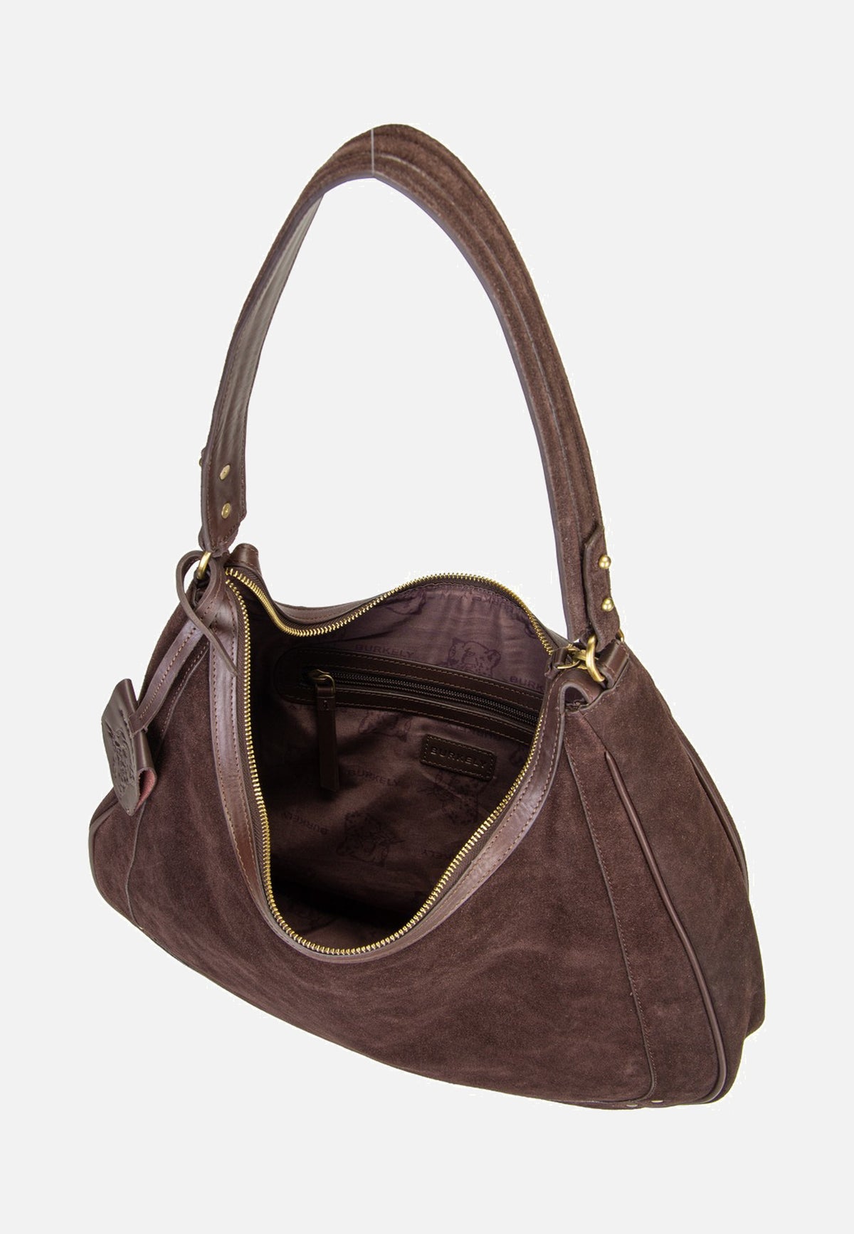 Burkely Sierra 2103 Brown Hobo Bag