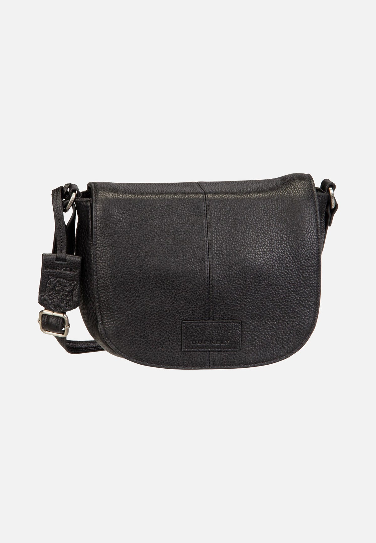 Burkely Soft Skylar 1000861 Round Black Saddle Bag