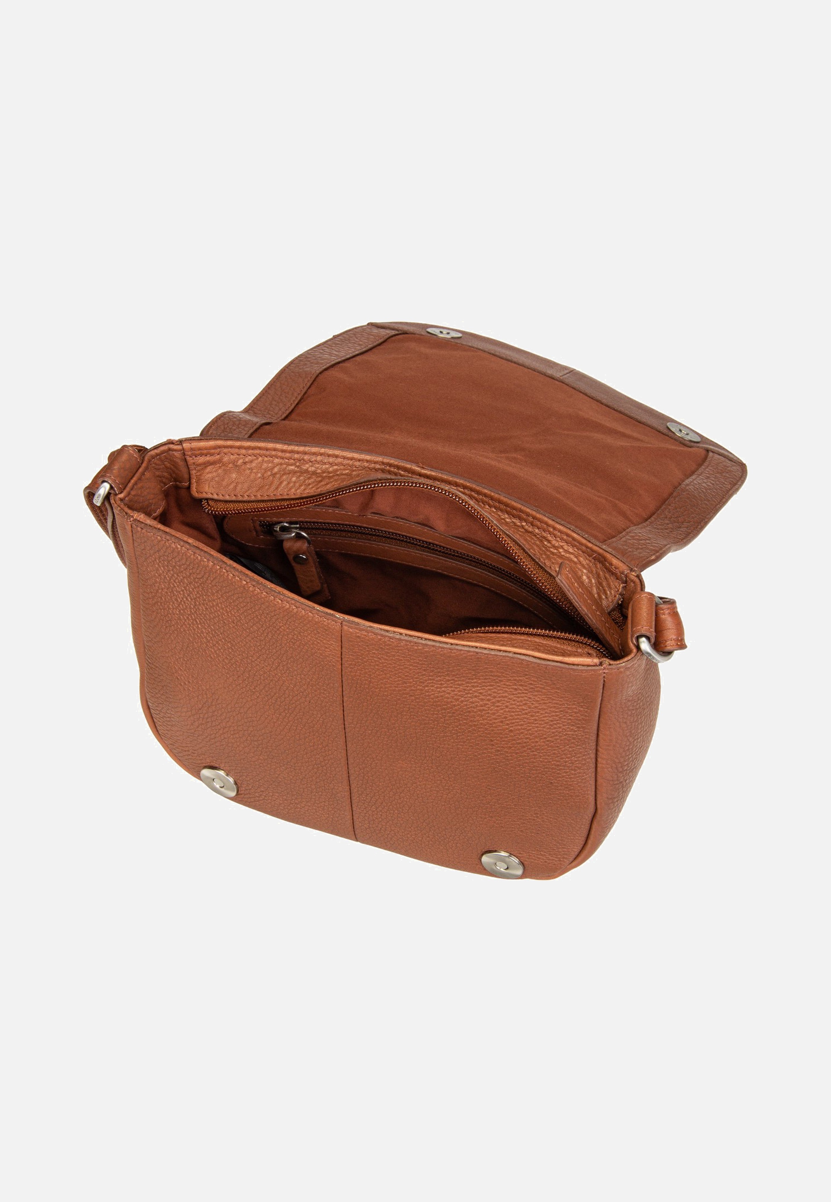 Burkely - Soft Skylar 1000861 Round Chestnut - Satchel | Neutral-Image