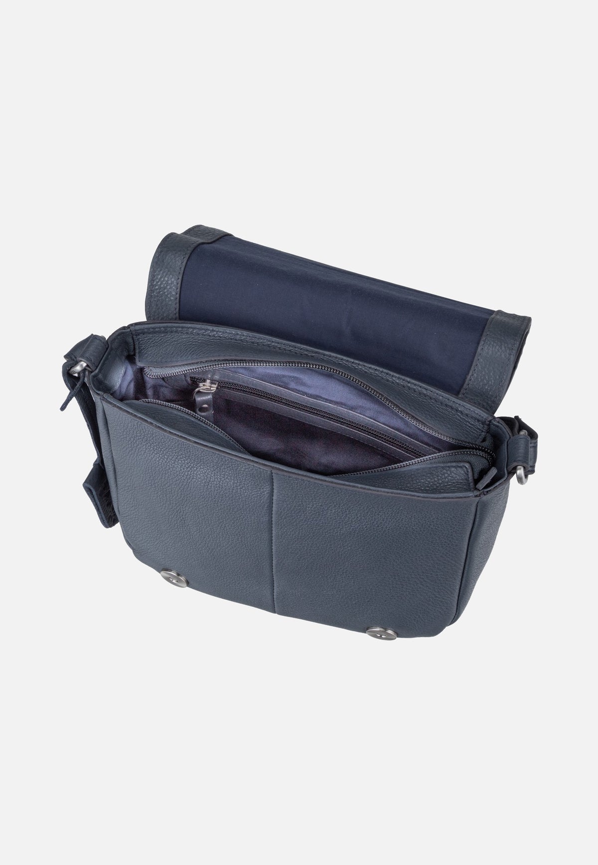 Burkely Soft Skylar 1000861 Round Navy Saddle Bag