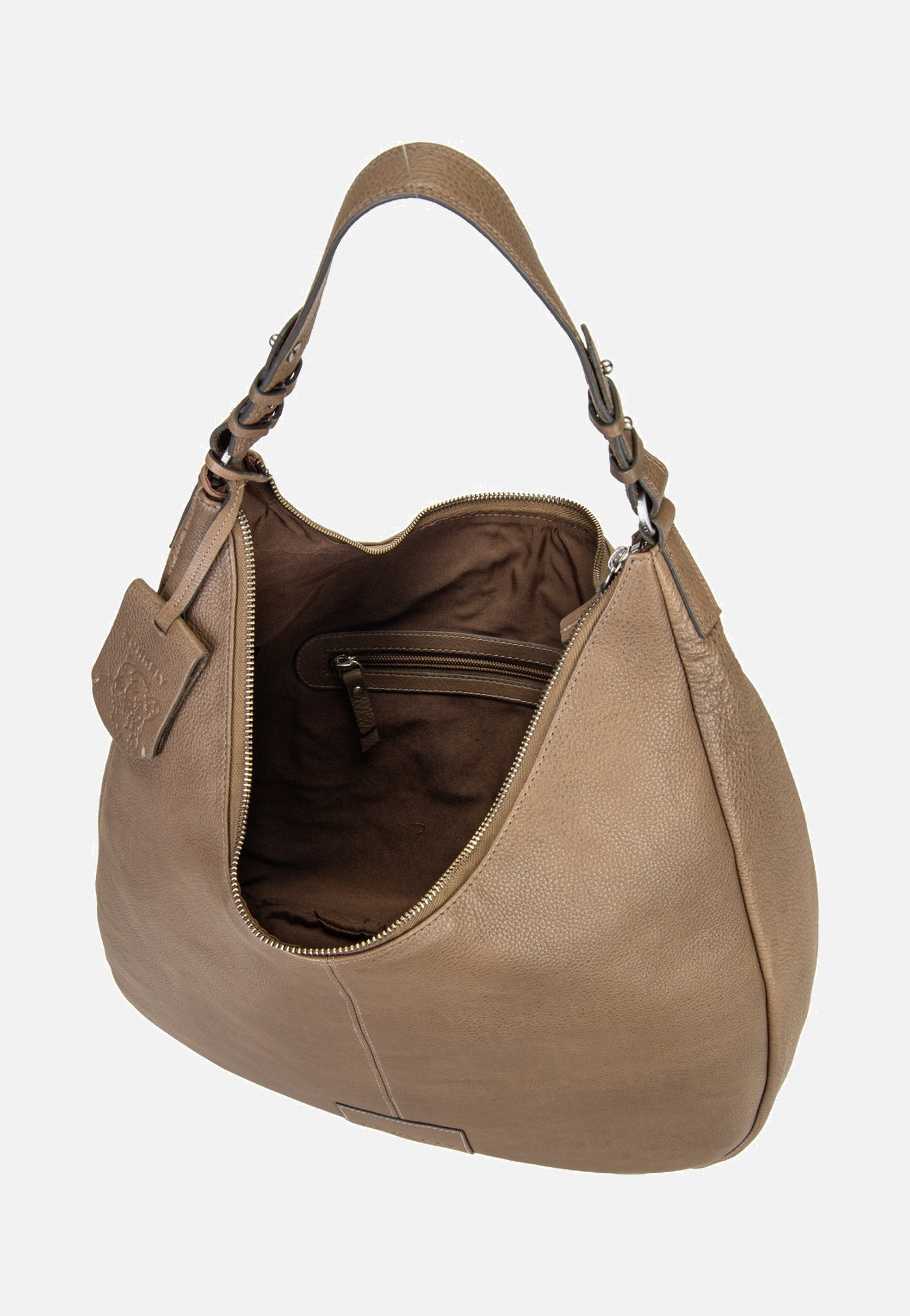 Burkely Soft Skylar 1000865 Taupe Hobo Bag