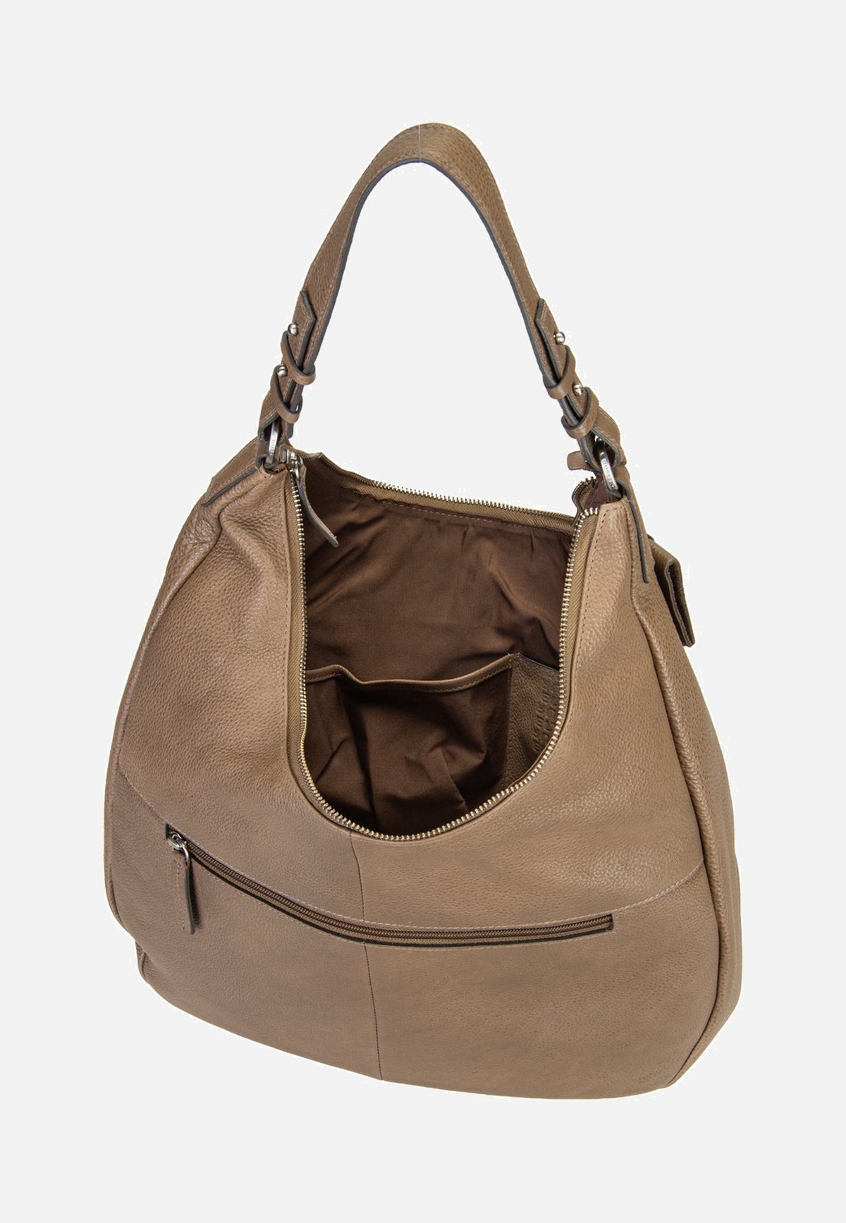 Burkely Soft Skylar 1000865 Taupe Hobo Bag