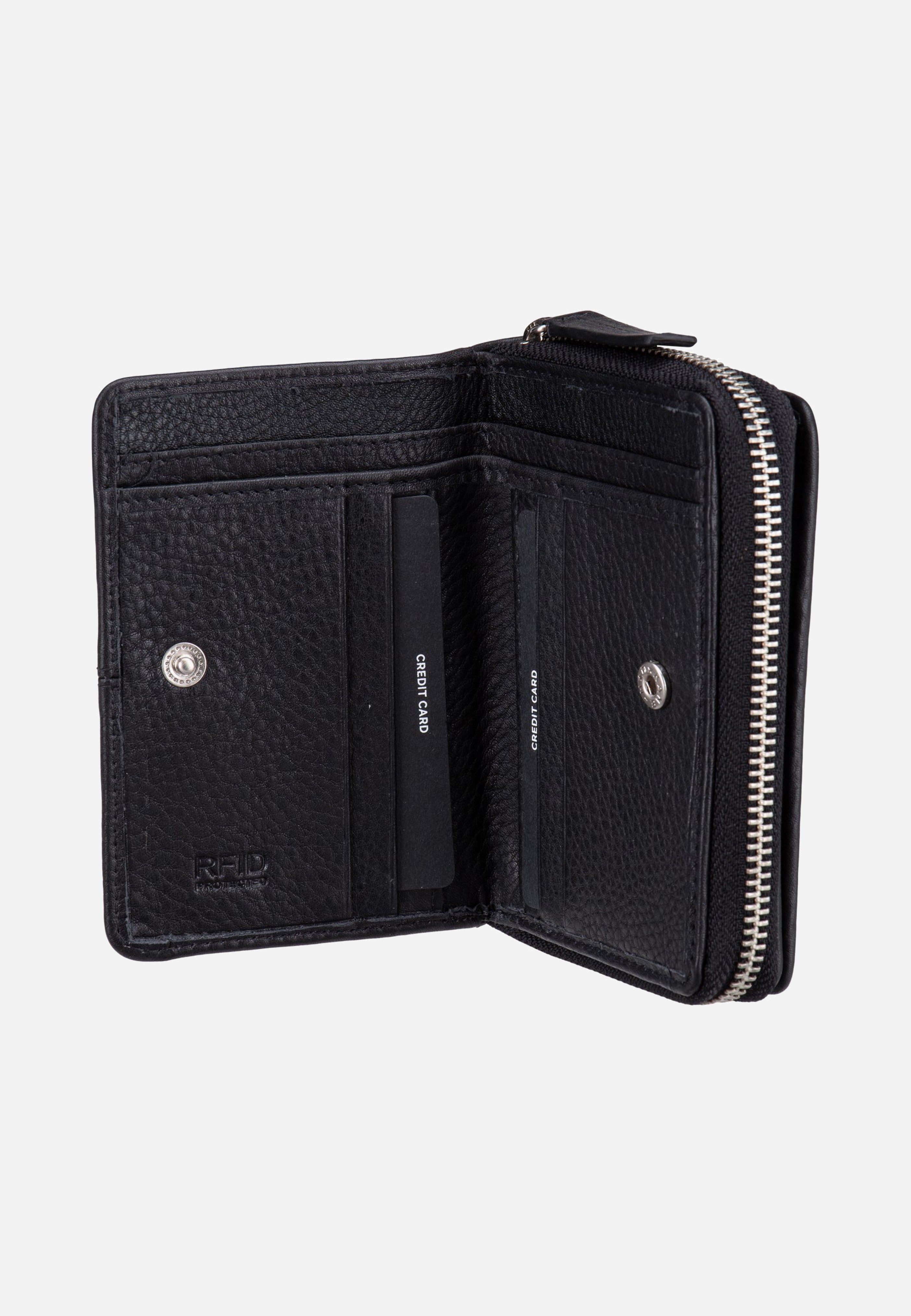Burkely Soft Skylar 1000347 Black Portemonnaie