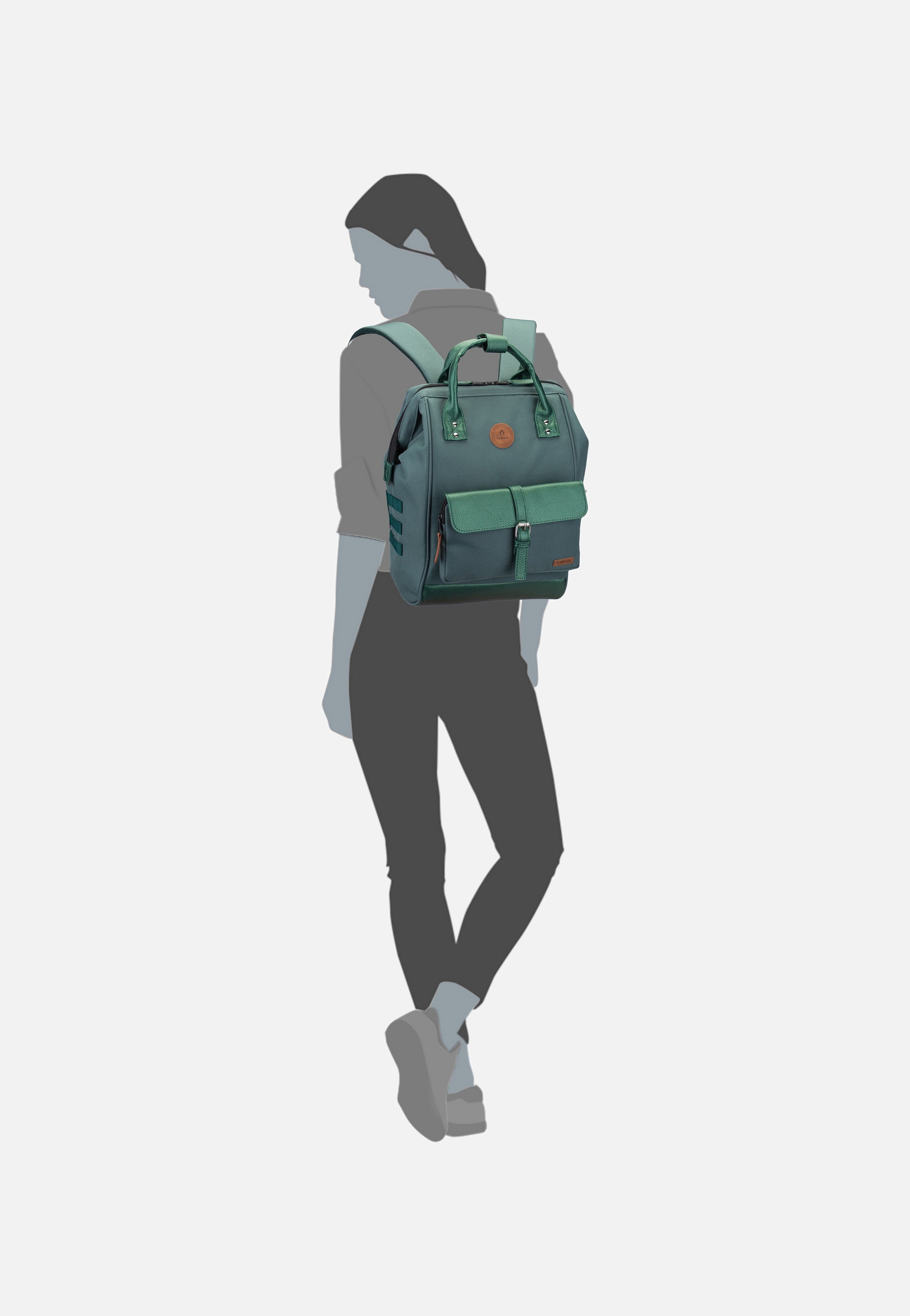 Cabaia - Adventurer Hiker Oxford Medium Leon - Backpack | Neutral-Image