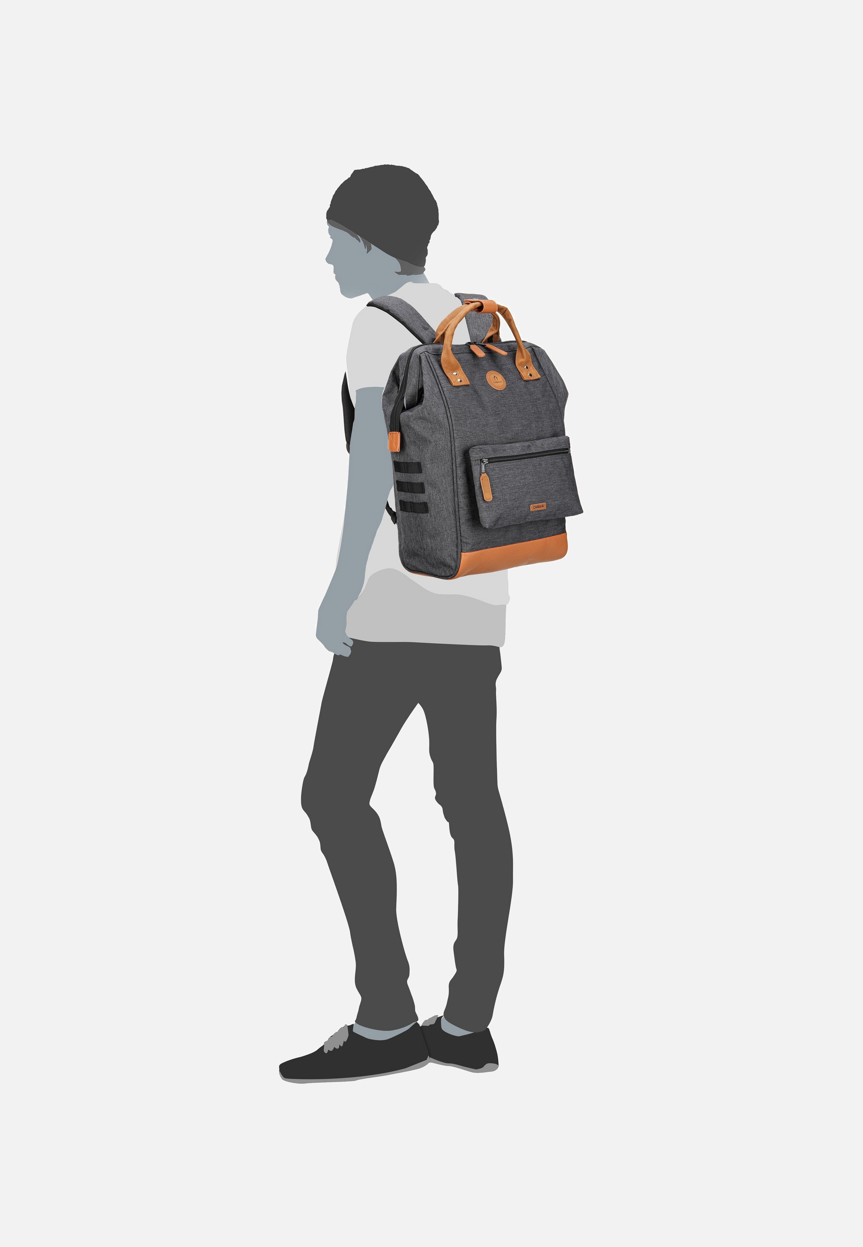 Cabaia - Adventurer Oxford Large Londres - Backpack | Neutral-Image